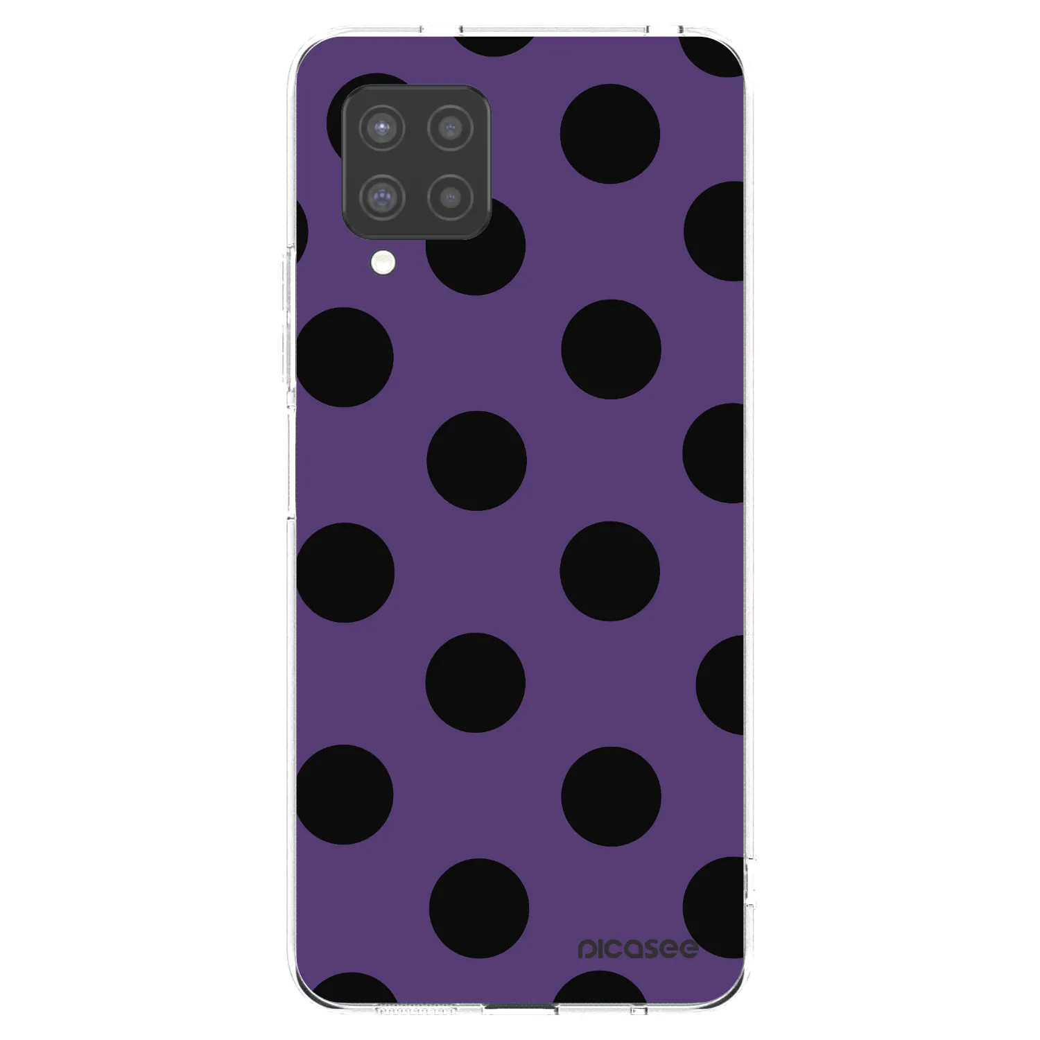 Picasee Samsung Galaxy A42 A426B Hülle - Transparentes Silikon - Big flickers 2