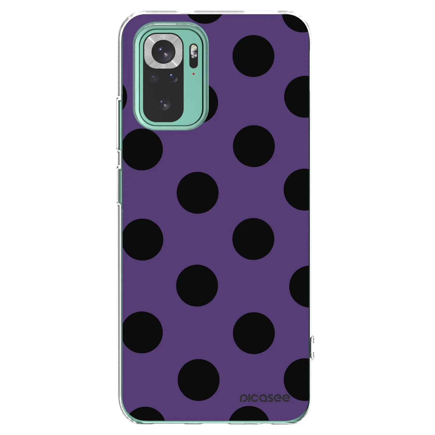 Picasee Xiaomi Redmi Note 10 Pro Hülle - Transparentes Silikon - Big flickers 2