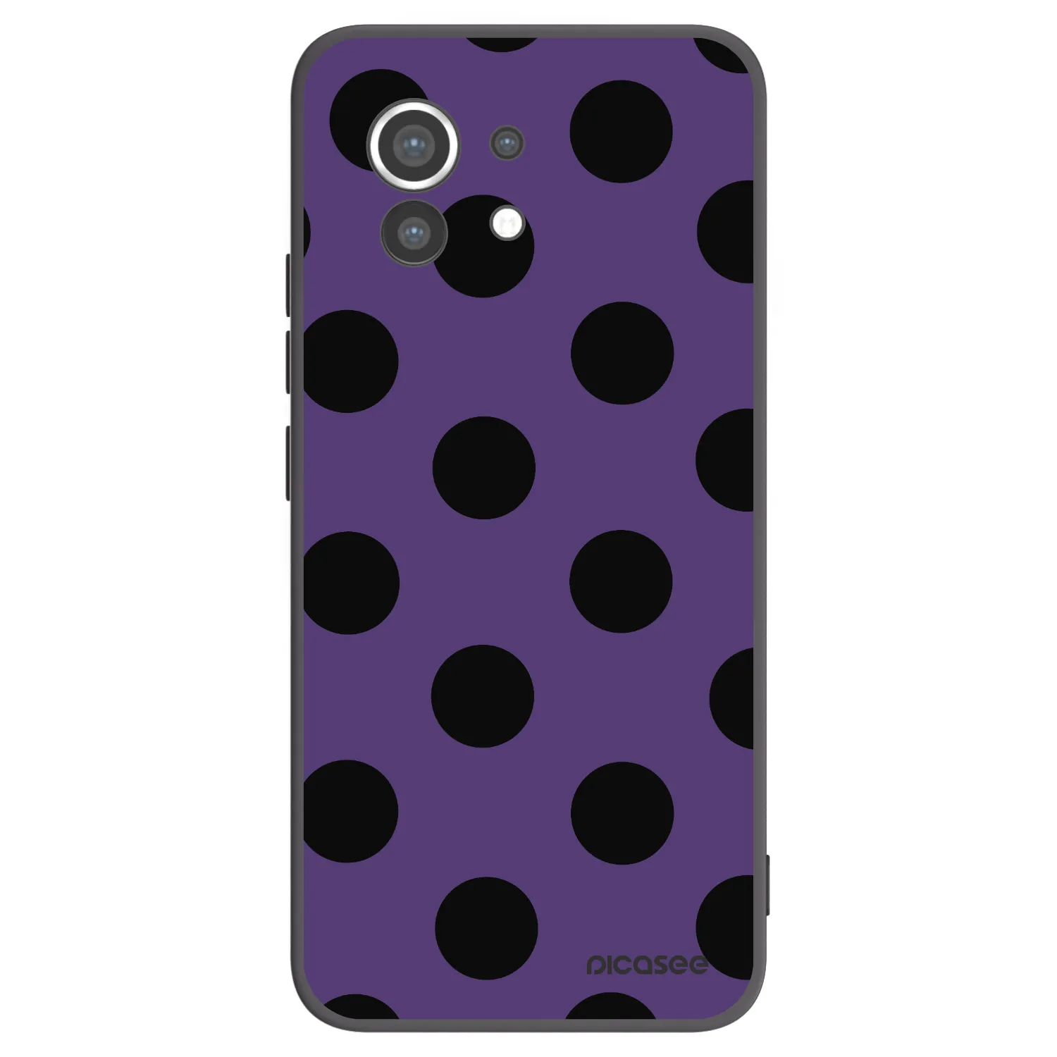 Picasee Xiaomi Mi 11 Hülle - Schwarzes Silikon - Big flickers 2