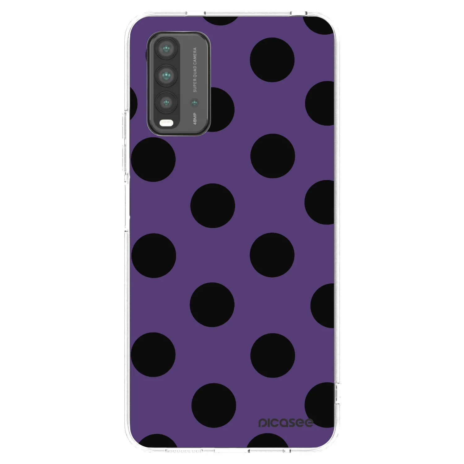 Picasee Xiaomi Redmi 9T Hülle - Transparentes Silikon - Big flickers 2