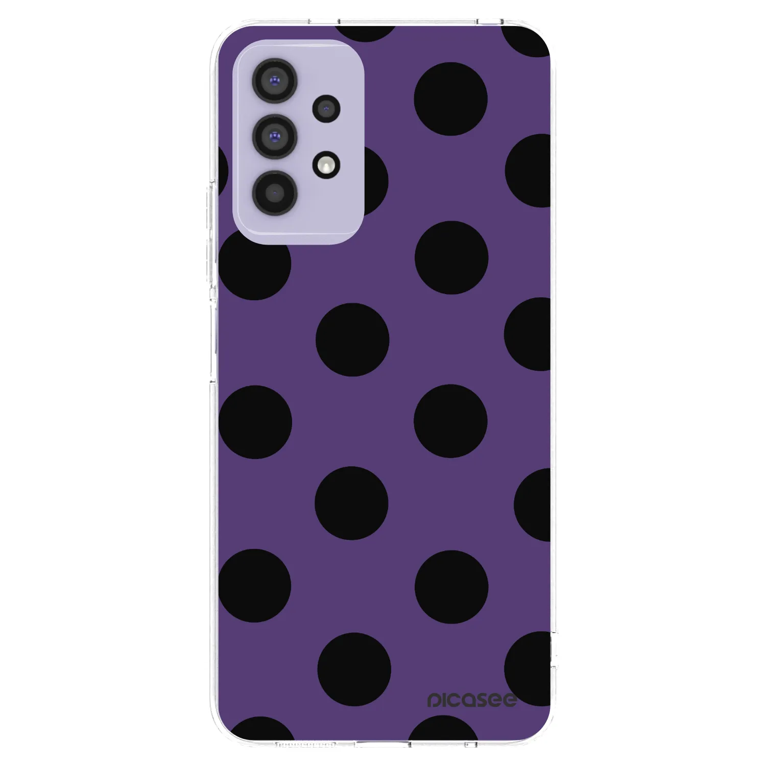 Picasee Samsung Galaxy A32 4G SM-A325F Hülle - Transparentes Silikon - Big flickers 2