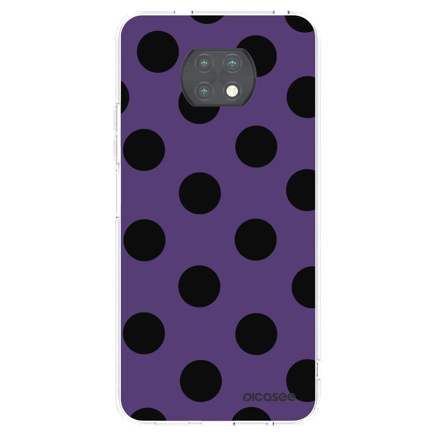Picasee Xiaomi Redmi Note 9T Hülle - Transparentes Silikon - Big flickers 2
