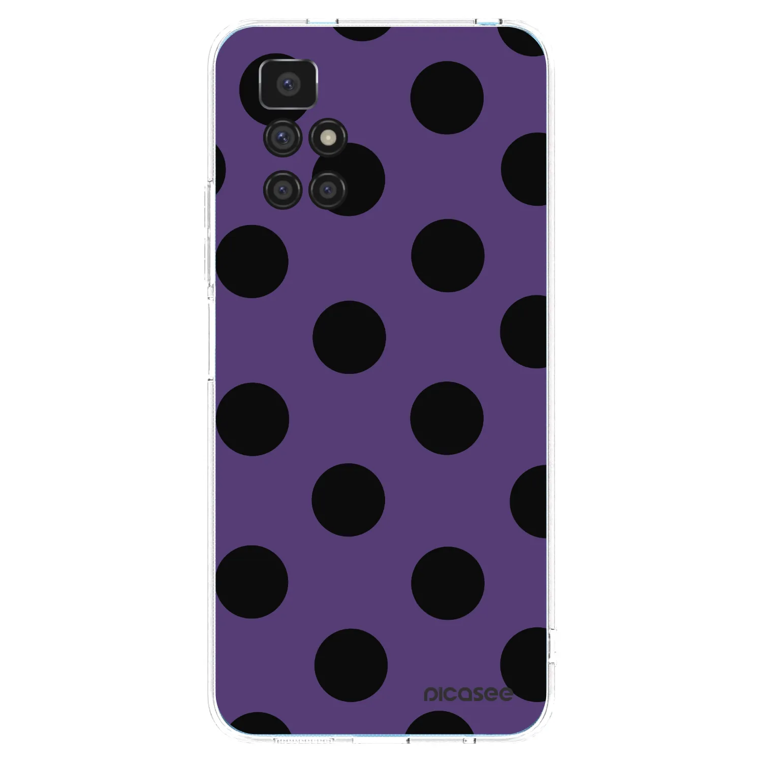 Picasee Xiaomi Redmi 10 Hülle - Transparentes Silikon - Big flickers 2