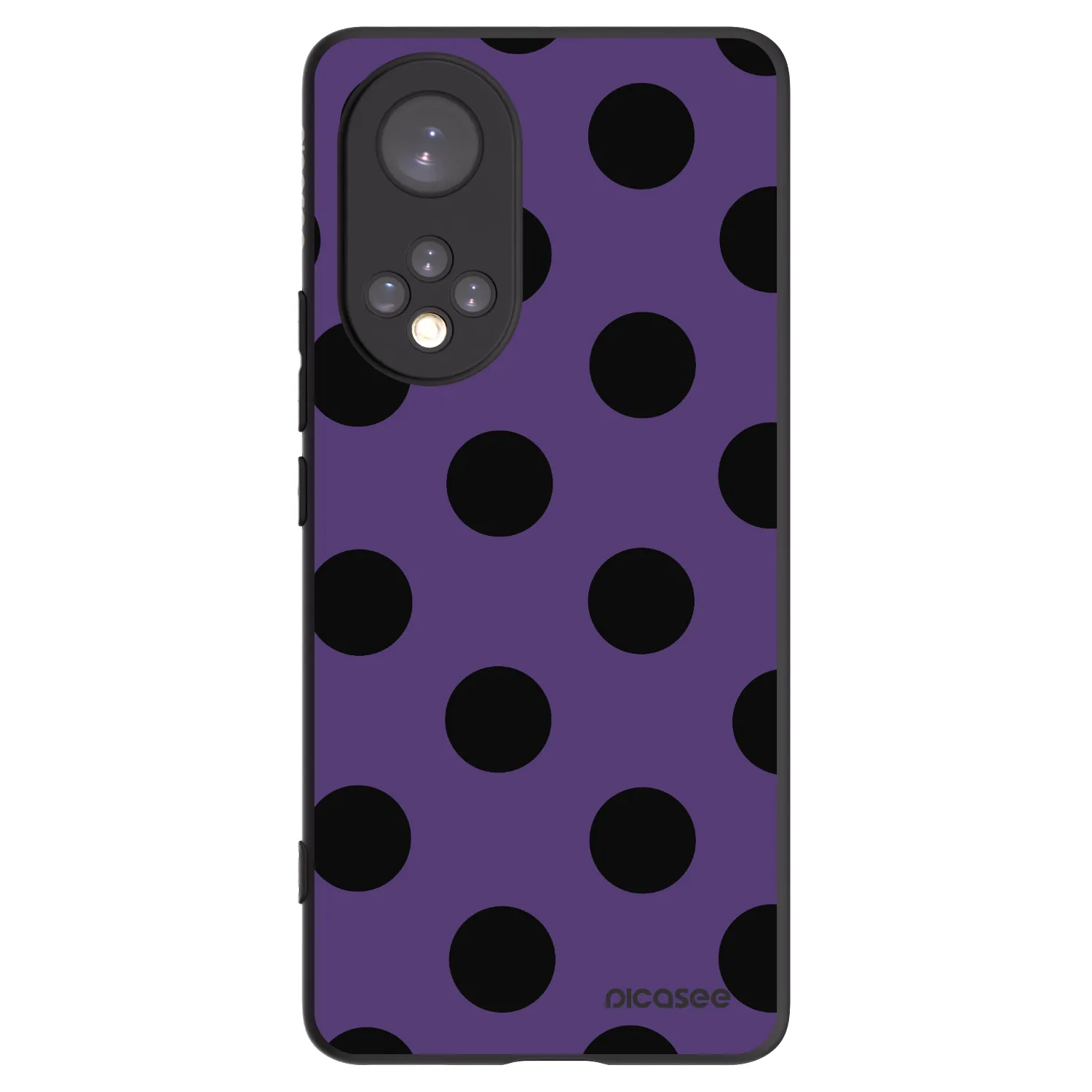 Picasee Huawei Nova 9 Hülle - Schwarzes Silikon - Big flickers 2