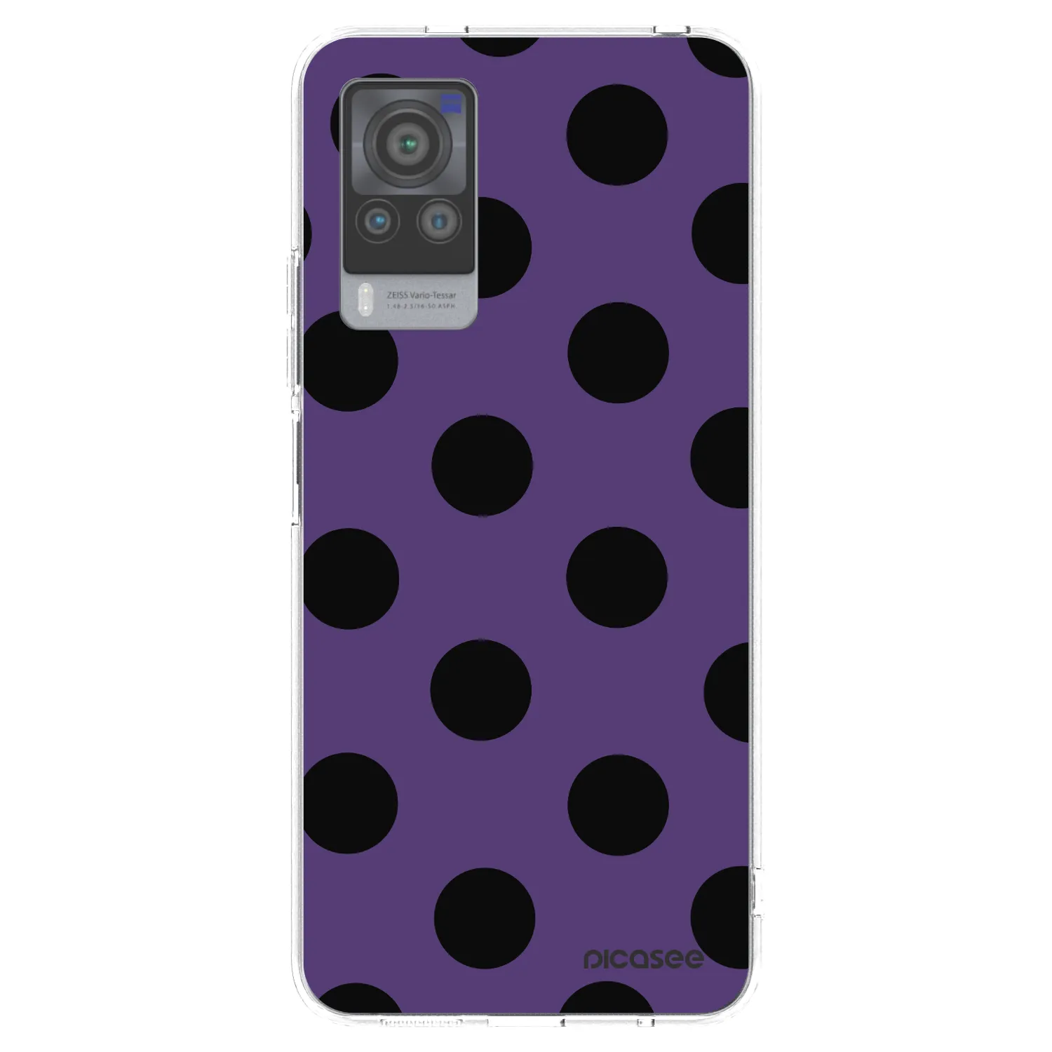 Picasee Vivo X60 Pro 5G Hülle - Transparentes Silikon - Big flickers 2