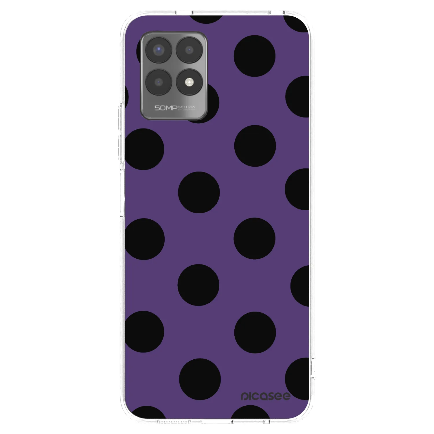 Picasee Realme 8i Hülle - Transparentes Silikon - Big flickers 2