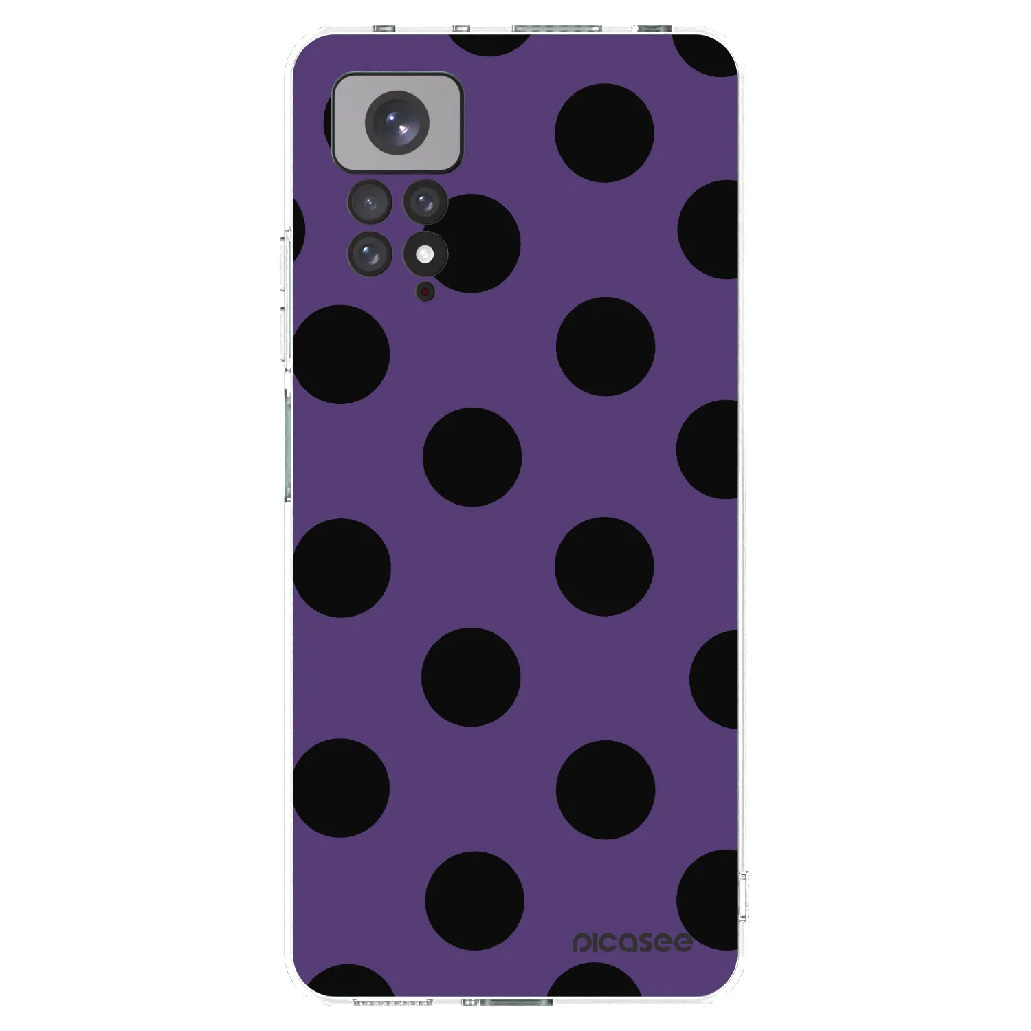 Picasee Xiaomi Redmi Note 11S 4G Hülle - Transparentes Silikon - Big flickers 2