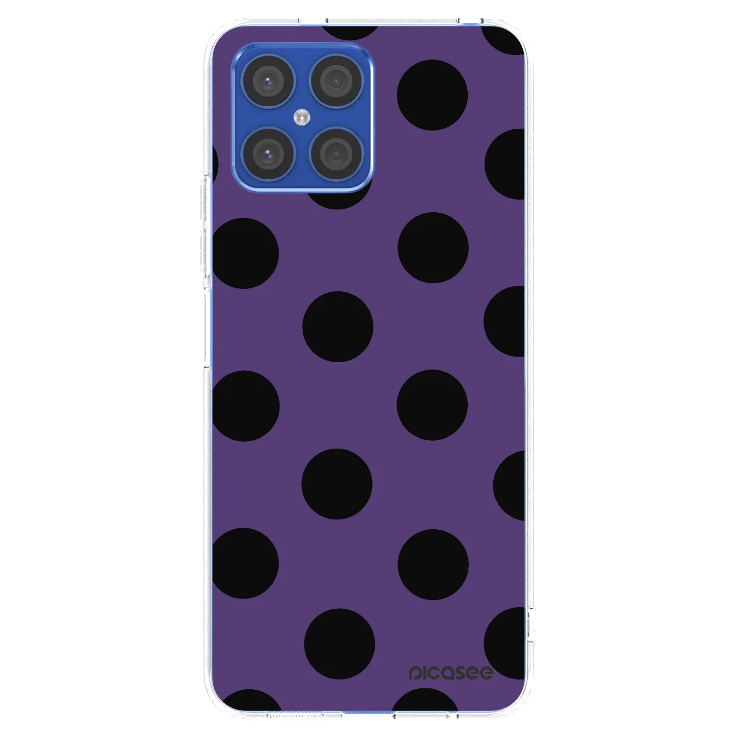 Picasee Honor X8 4G Hülle - Transparentes Silikon - Big flickers 2