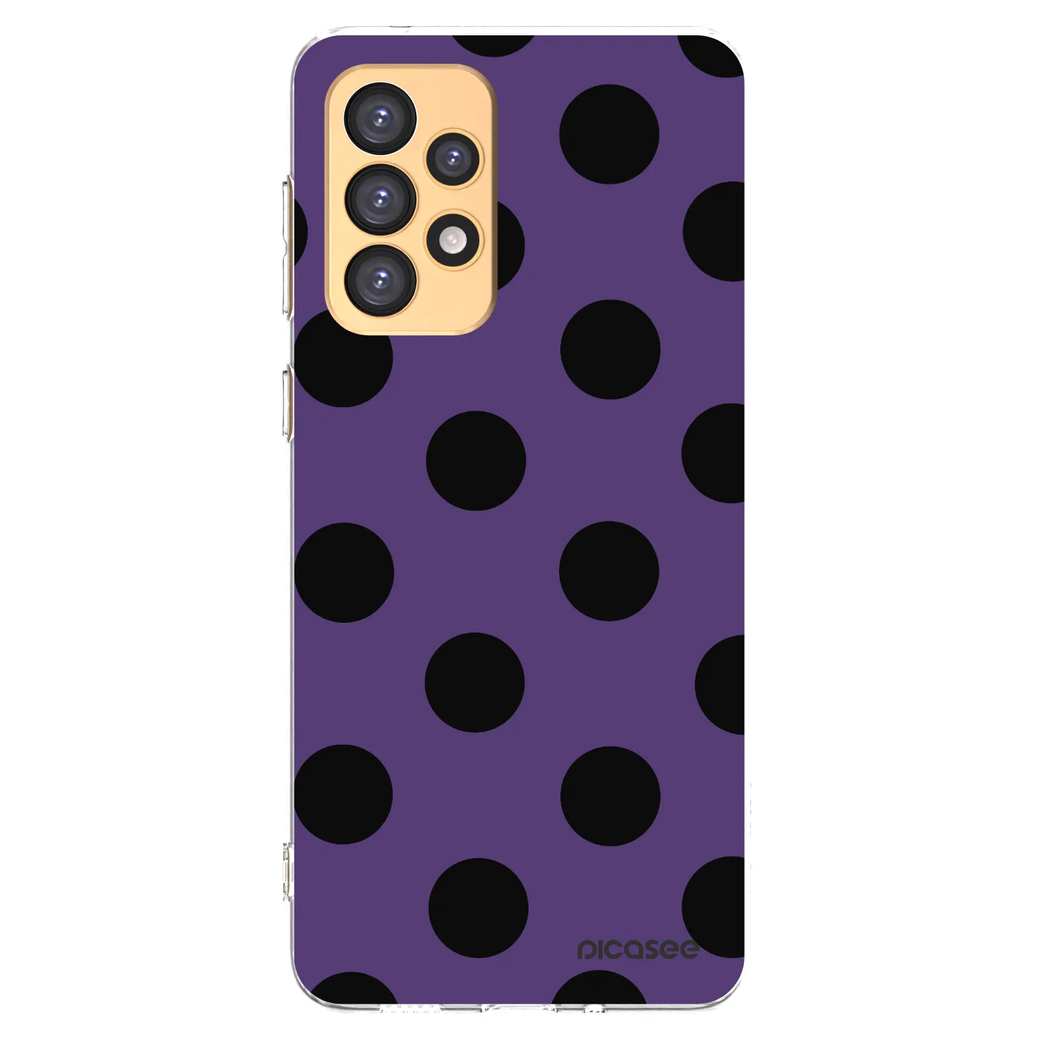 Picasee Samsung Galaxy A33 5G A336 Hülle - Transparentes Silikon - Big flickers 2