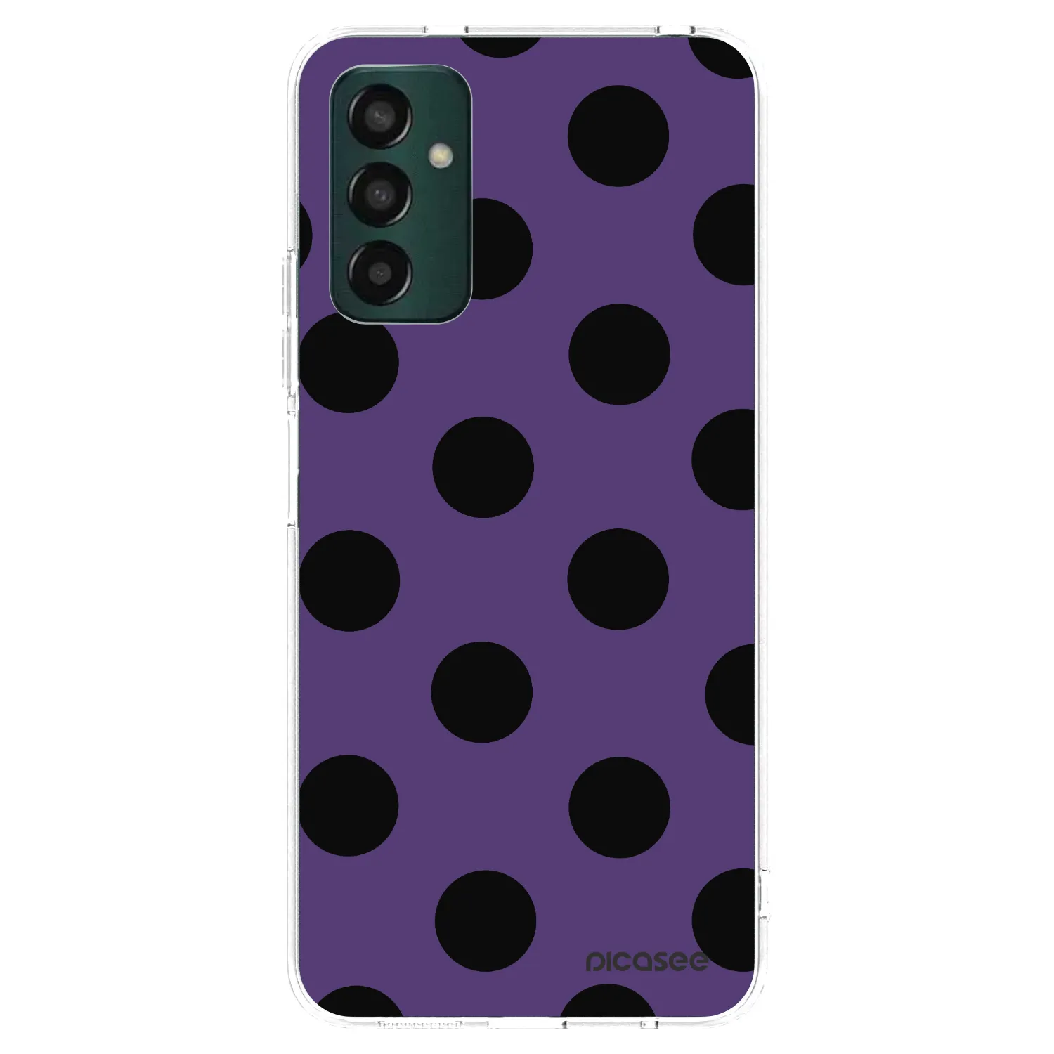 Picasee Samsung Galaxy M13 M135F Hülle - Transparentes Silikon - Big flickers 2