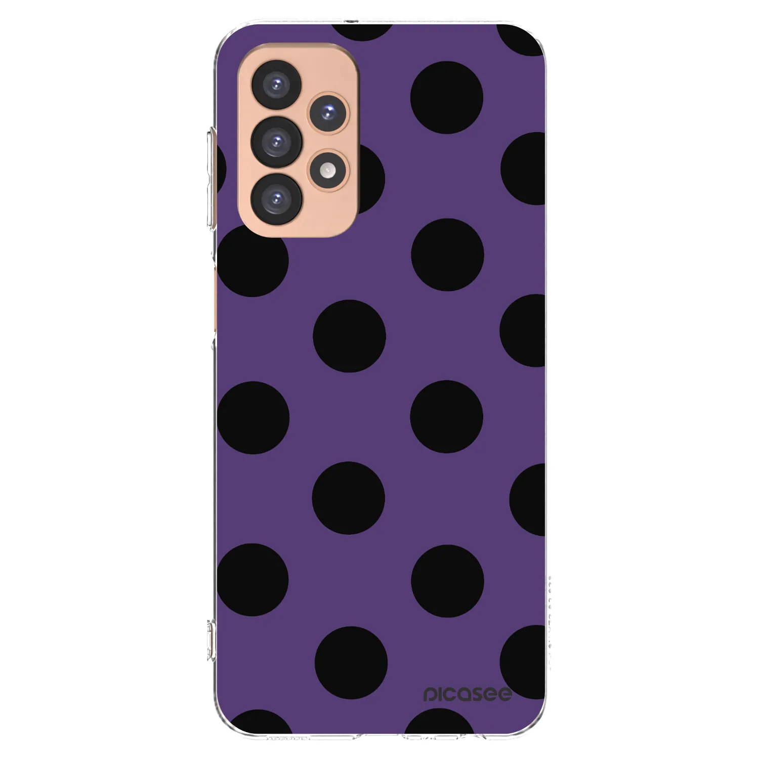 Picasee Samsung Galaxy A23 A236B 5G Hülle - Transparentes Silikon - Big flickers 2