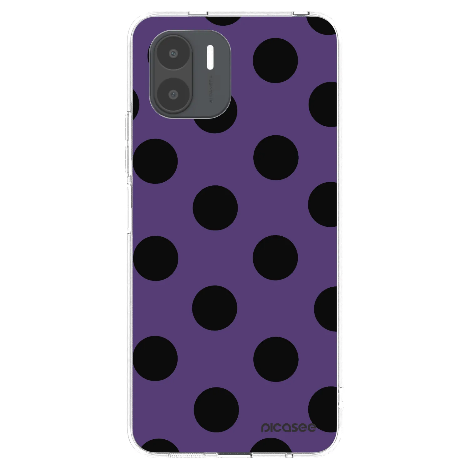 Picasee Xiaomi Redmi A1 Hülle - Transparentes Silikon - Big flickers 2