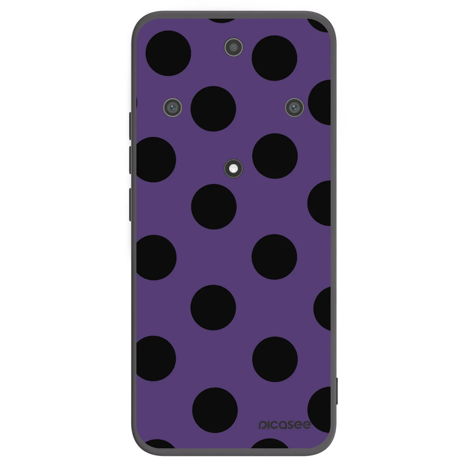 Picasee Honor Magic5 Lite 5G Hülle - Schwarzes Silikon - Big flickers 2