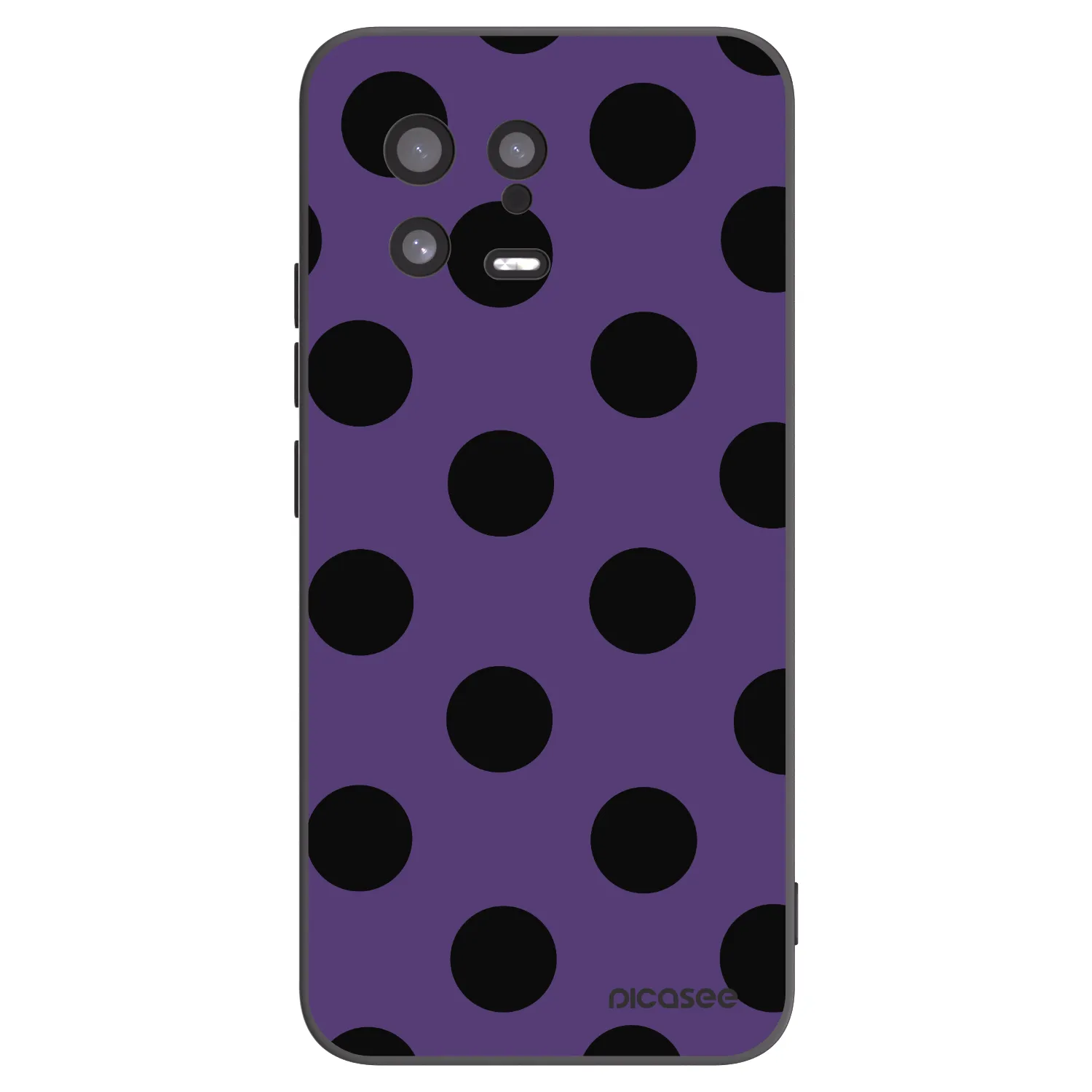 Picasee Xiaomi 13 Hülle - Schwarzes Silikon - Big flickers 2