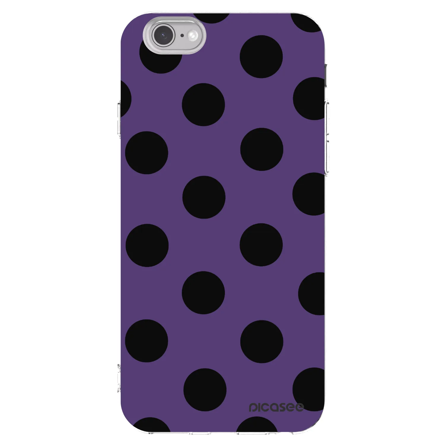 Picasee Apple iPhone 6/6S Hülle - Transparentes Silikon - Big flickers 2
