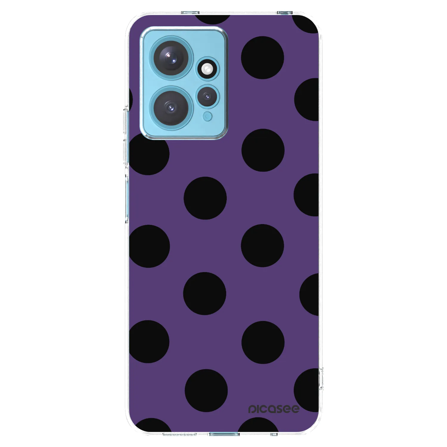 Picasee Xiaomi Redmi Note 12 4G Hülle - Transparentes Silikon - Big flickers 2