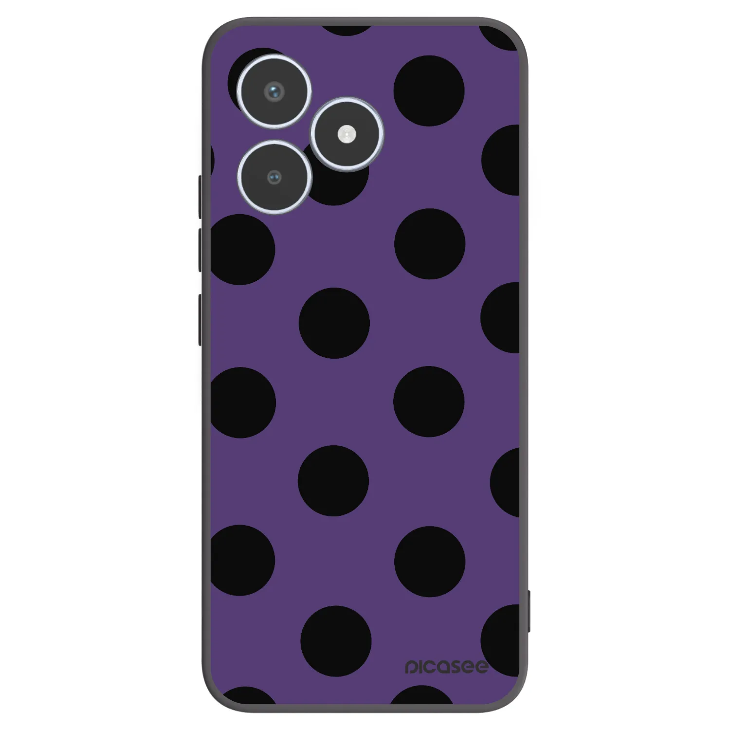 Picasee Realme C53 Hülle - Schwarzes Silikon - Big flickers 2
