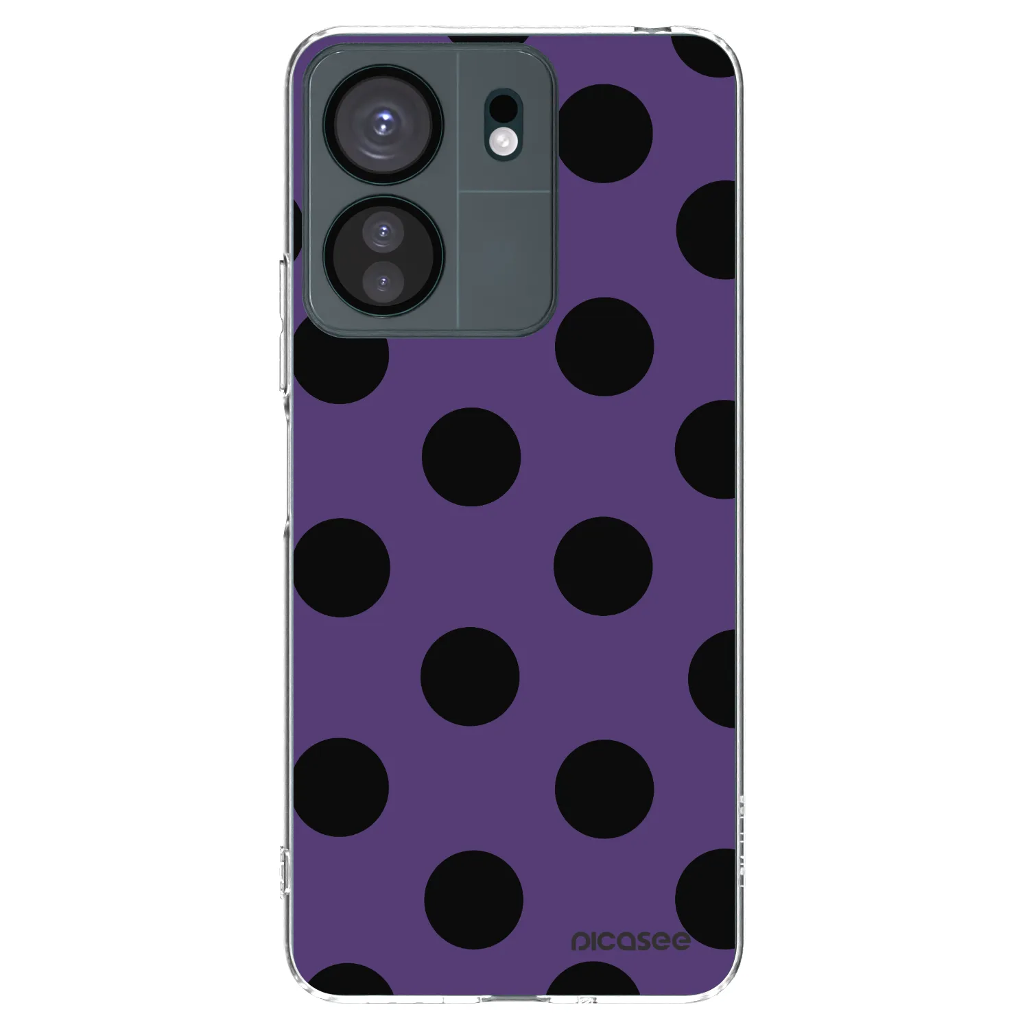Picasee Xiaomi Redmi 13C 4G Hülle - Transparentes Silikon - Big flickers 2