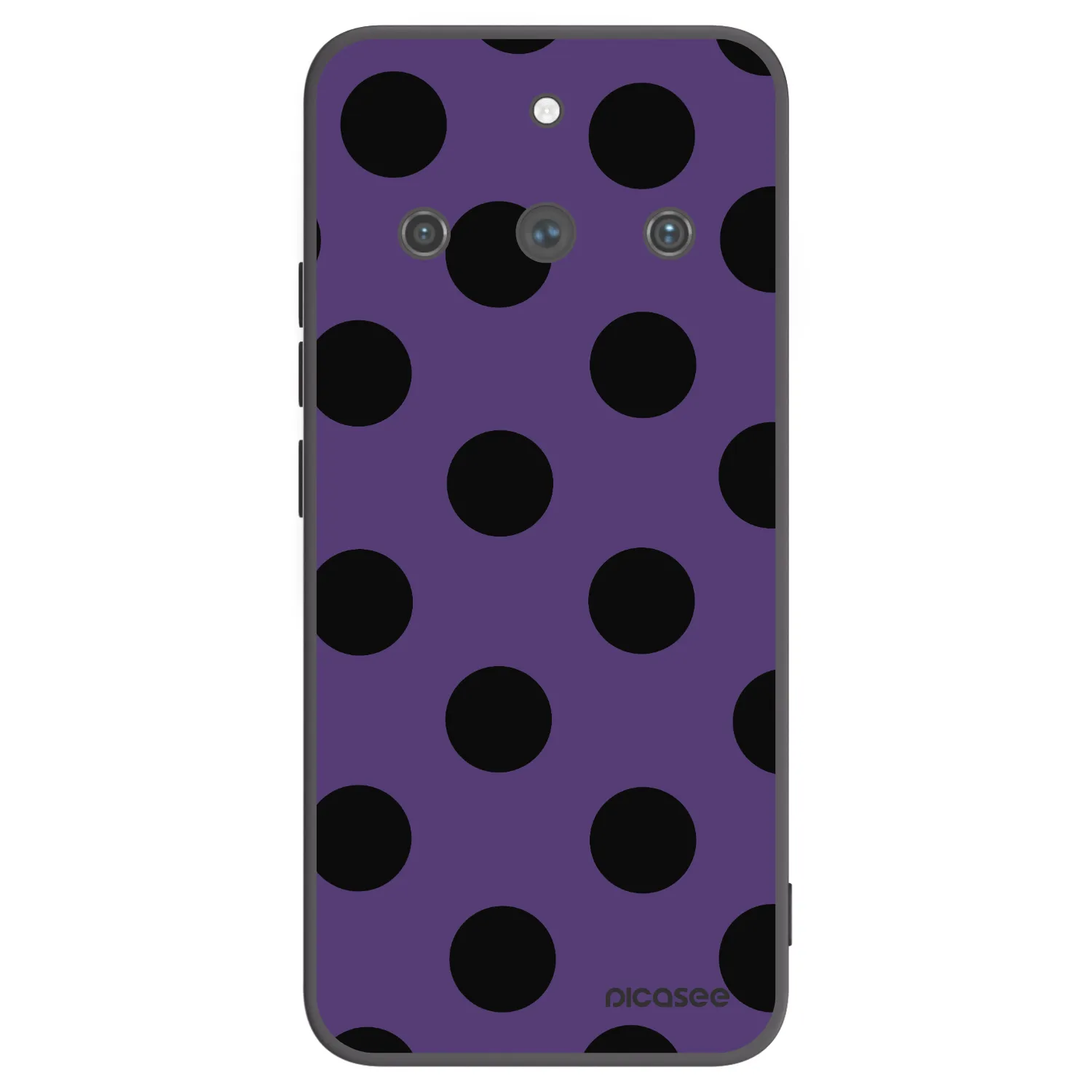 Picasee Realme 11 Pro+ Hülle - Schwarzes Silikon - Big flickers 2