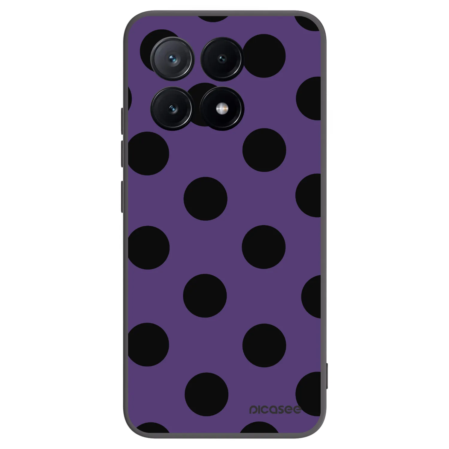 Picasee Xiaomi Poco X6 Pro Hülle - Schwarzes Silikon - Big flickers 2