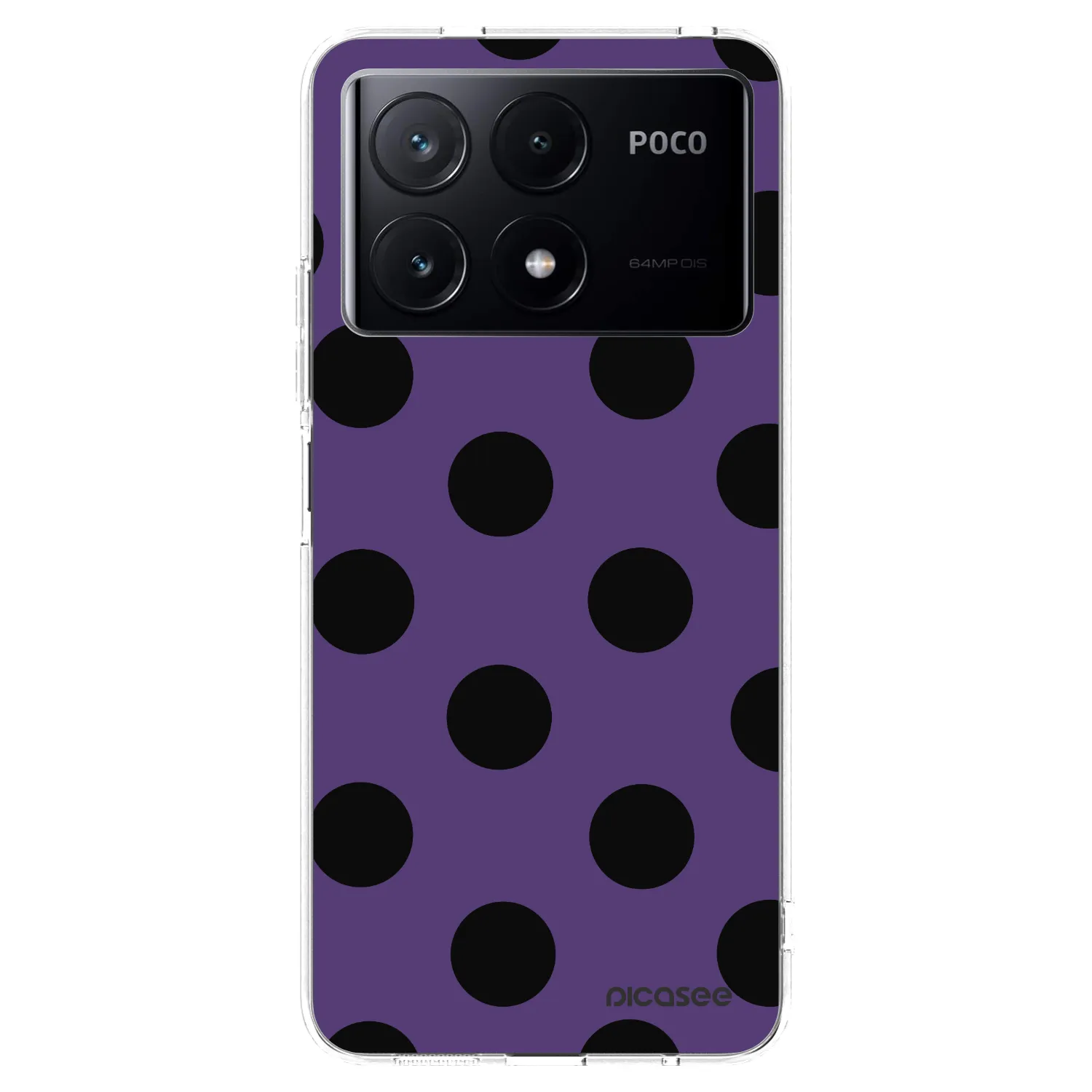 Picasee Xiaomi Poco X6 Pro Hülle - Transparentes Silikon - Big flickers 2