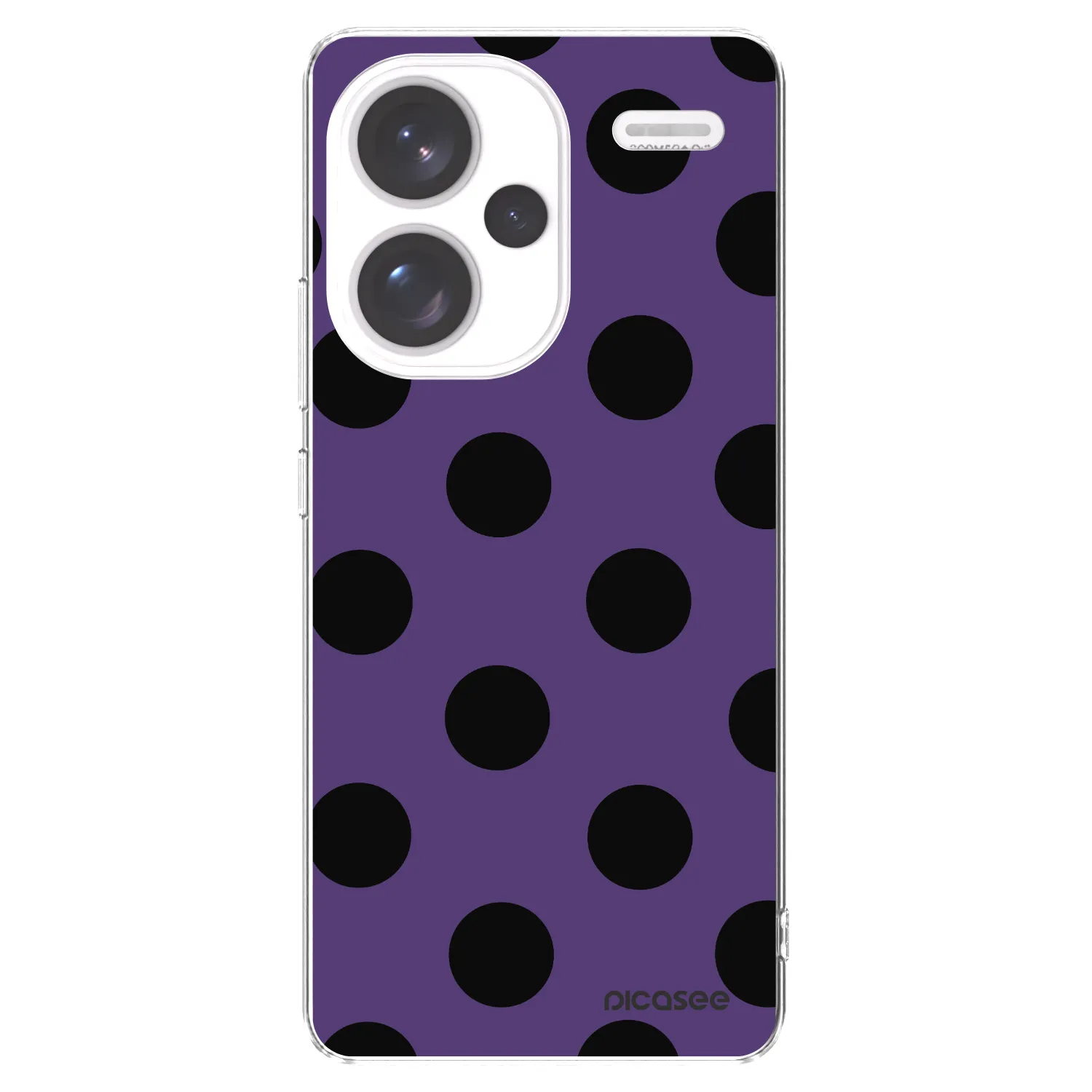 Picasee Xiaomi Redmi Note 13 Pro+ 5G Hülle - Transparentes Silikon - Big flickers 2