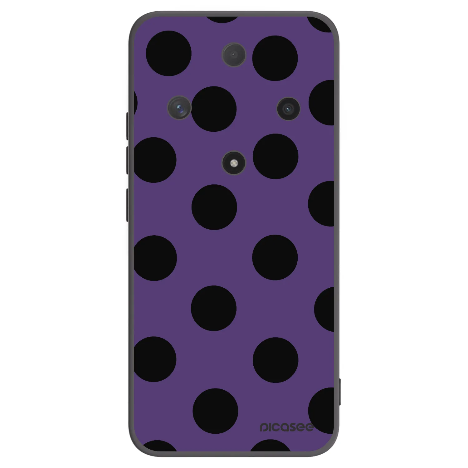 Picasee Honor Magic6 Lite 5G Hülle - Schwarzes Silikon - Big flickers 2