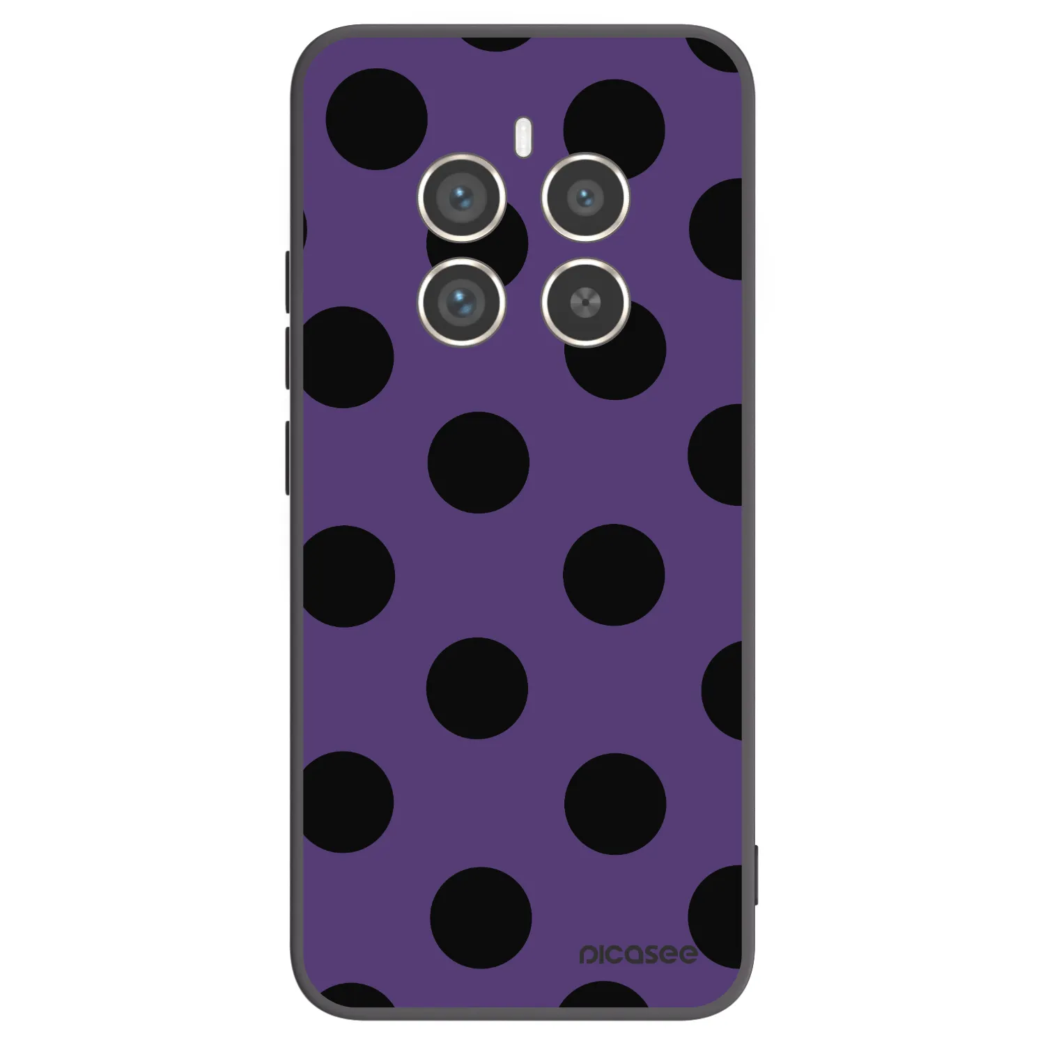 Picasee Realme 12 Pro 5G Hülle - Schwarzes Silikon - Big flickers 2