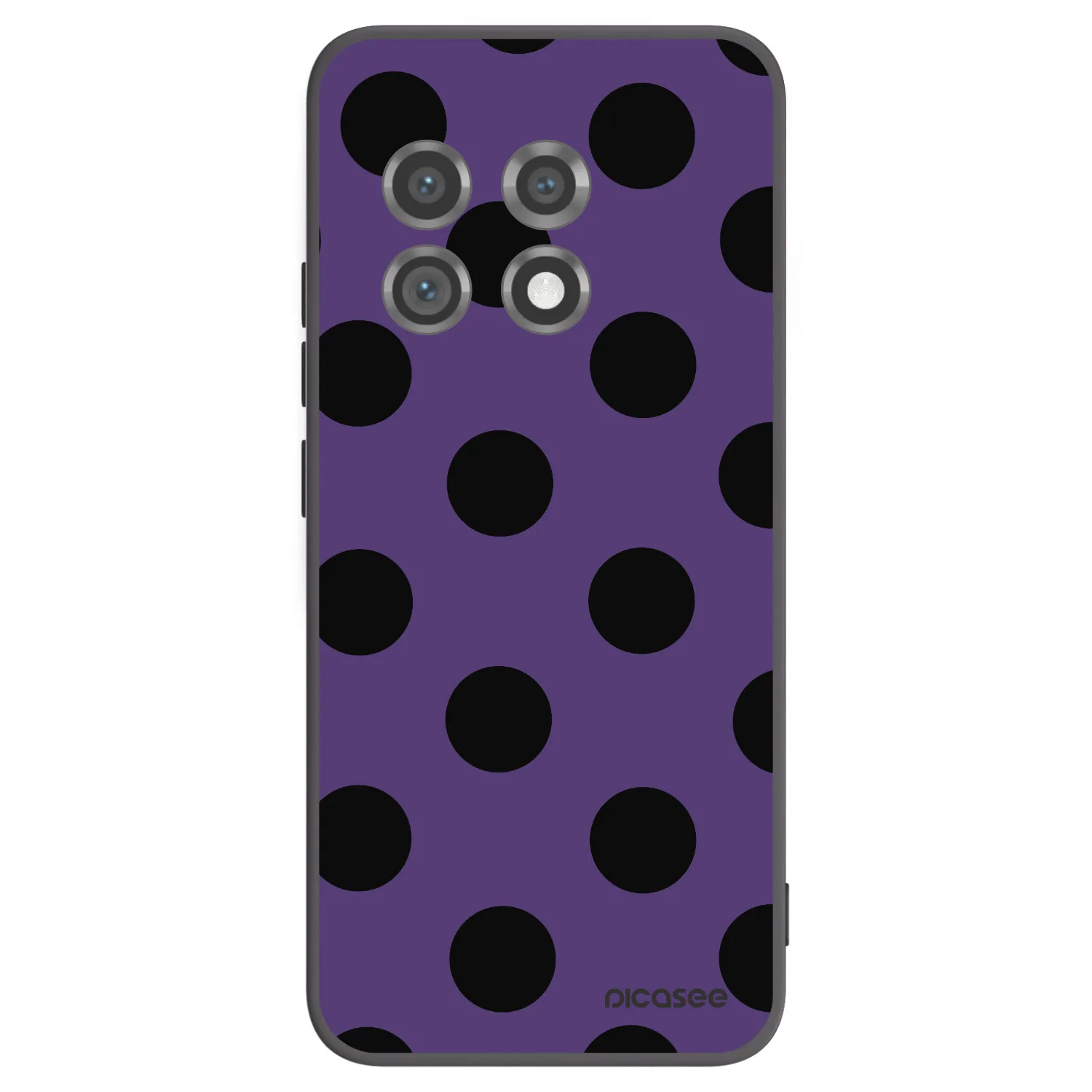 Picasee OnePlus 11 5G Hülle - Schwarzes Silikon - Big flickers 2