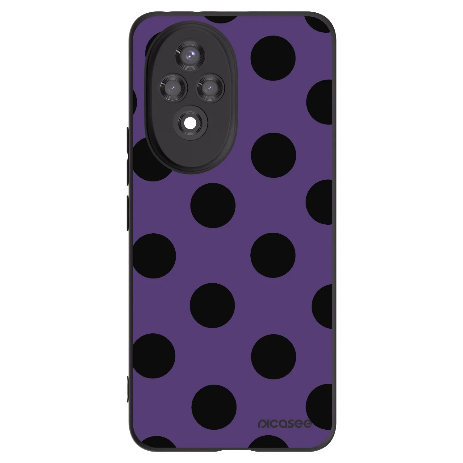 Picasee Honor 200 Pro 5G Hülle - Schwarzes Silikon - Big flickers 2