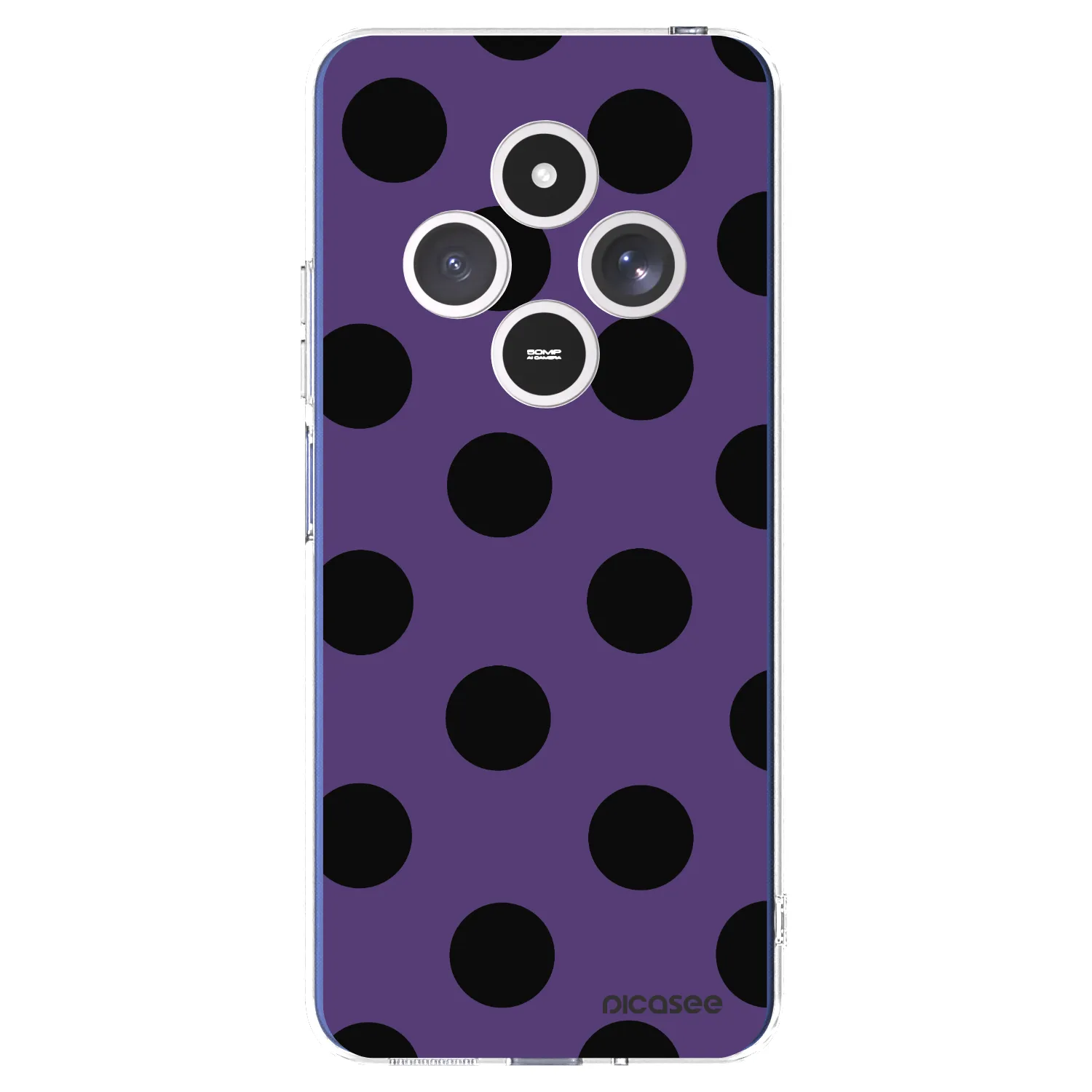 Picasee Xiaomi Redmi 14C Hülle - Transparentes Silikon - Big flickers 2