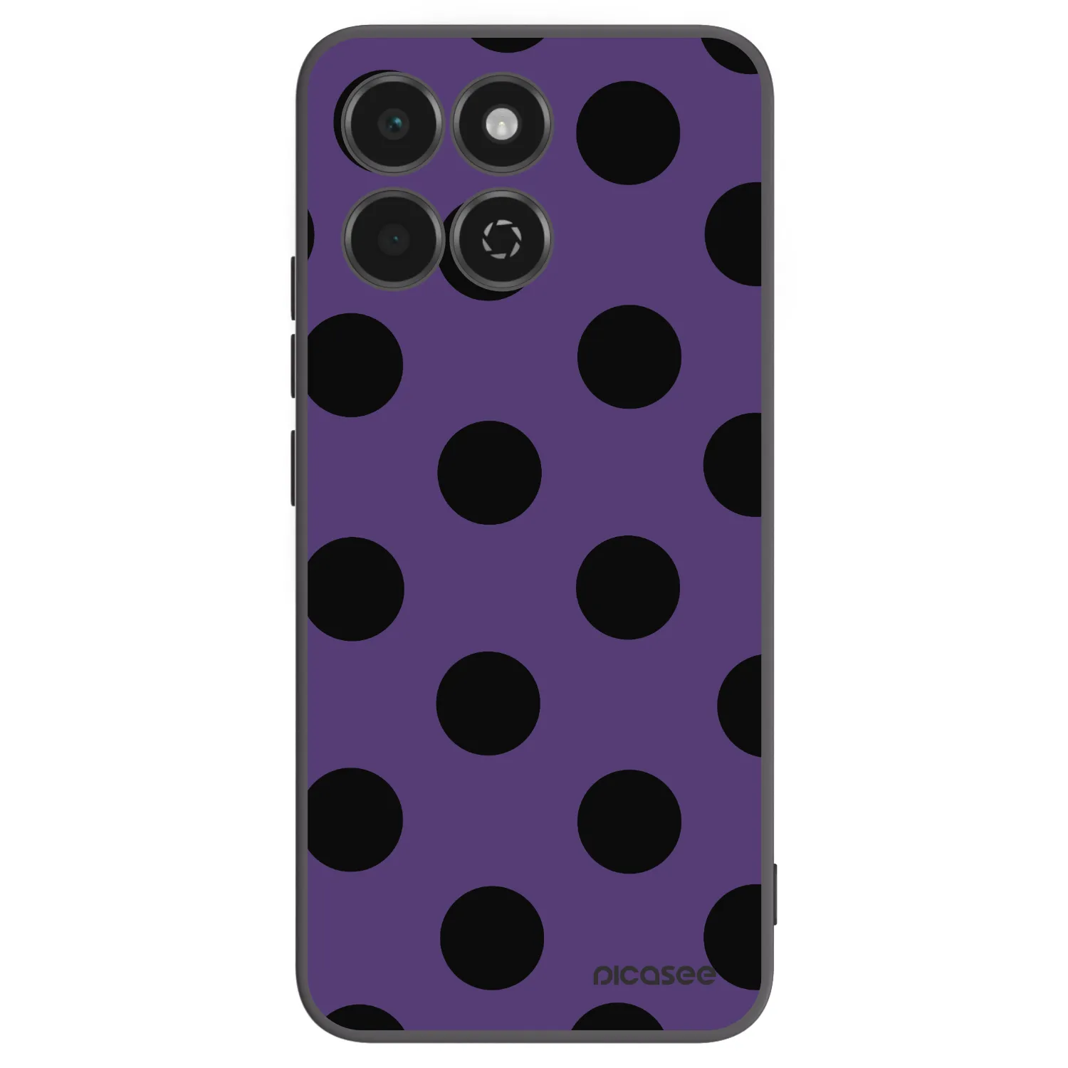 Picasee Honor 200 Smart 5G Hülle - Schwarzes Silikon - Big flickers 2