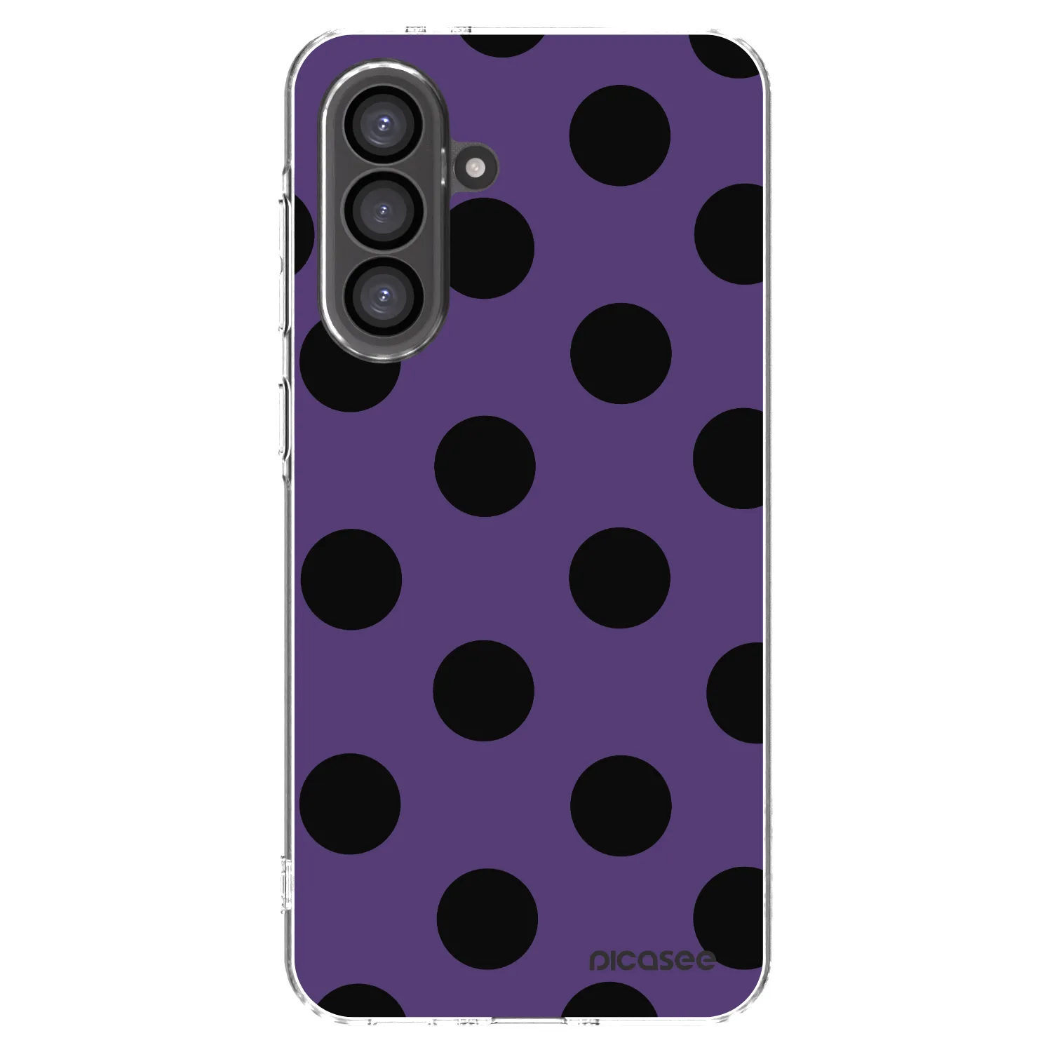 Picasee Samsung Galaxy A56 5G A566B Hülle - Transparentes Silikon - Big flickers 2