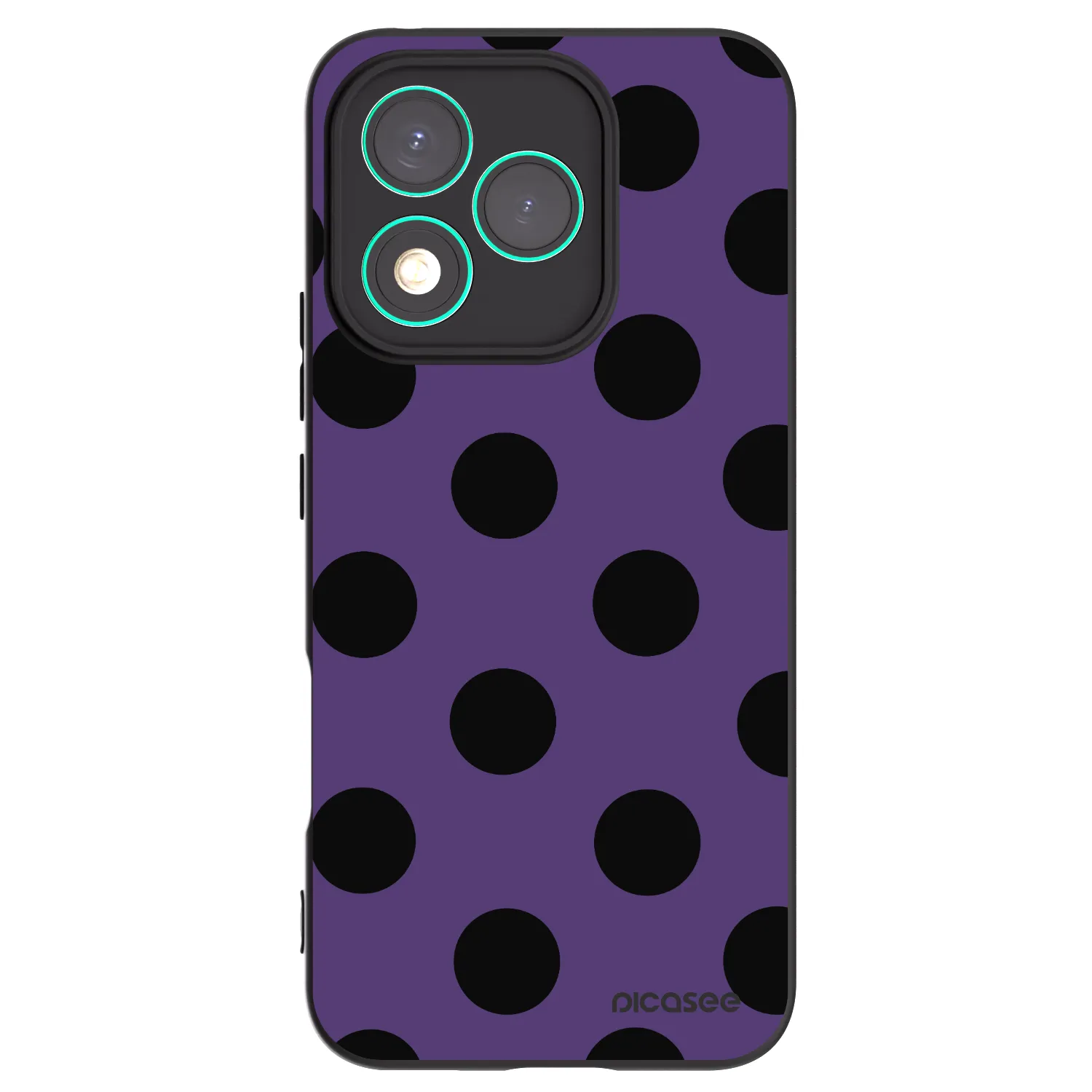 Picasee Honor 400 Lite 5G Hülle - Schwarzes Silikon - Big flickers 2