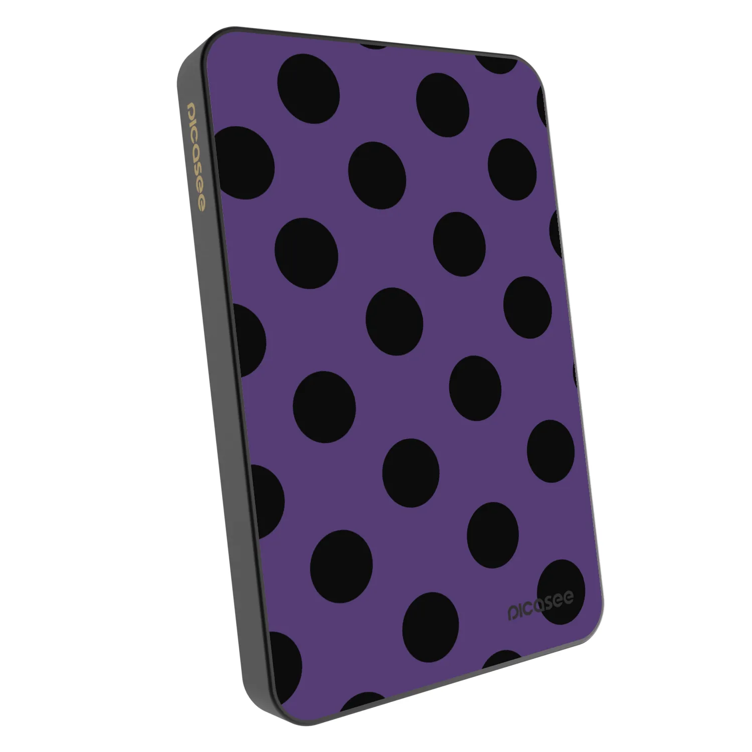 Picasee Powerbank mit MagSafe 5 000 mAh Grau - Big flickers 2
