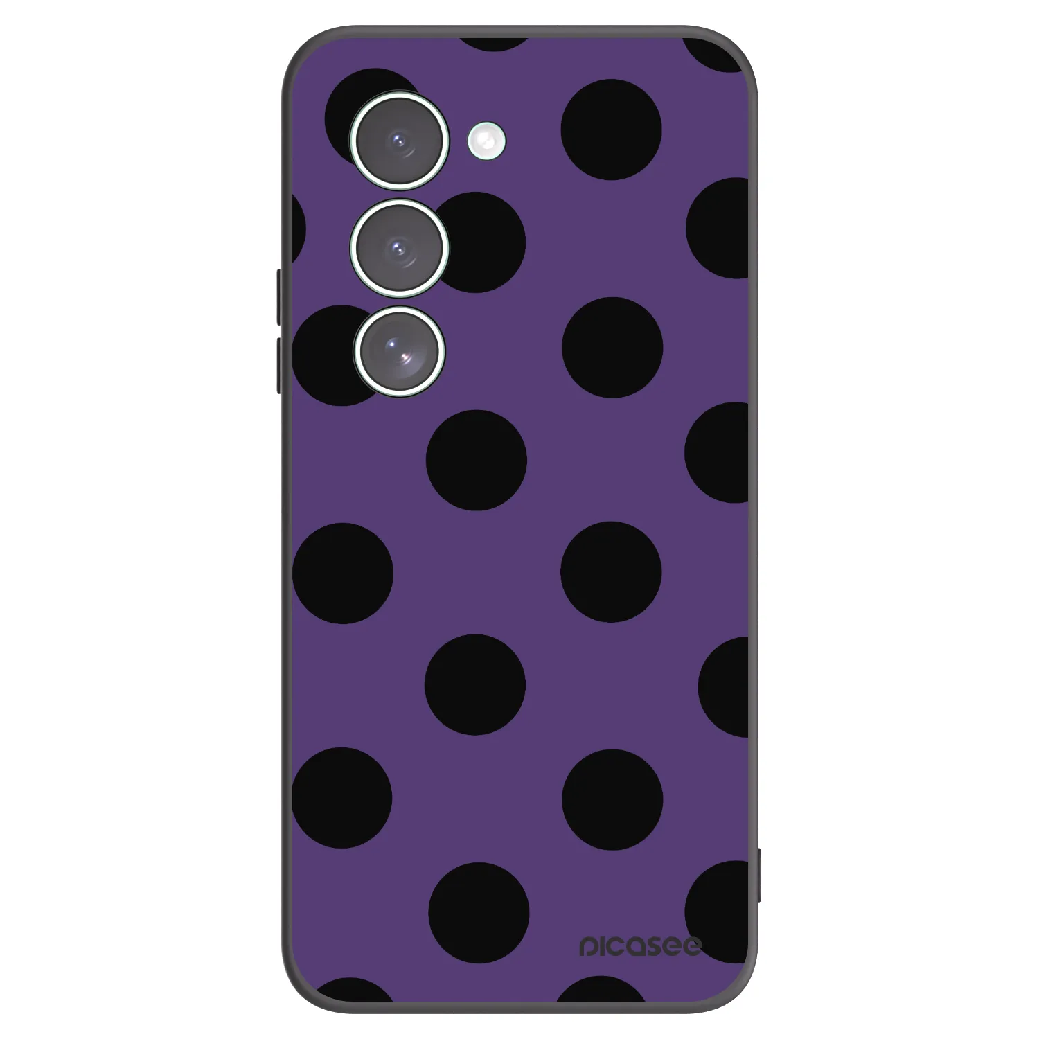 Picasee Xiaomi Redmi 15 5G Hülle - Schwarzes Silikon - Big flickers 2