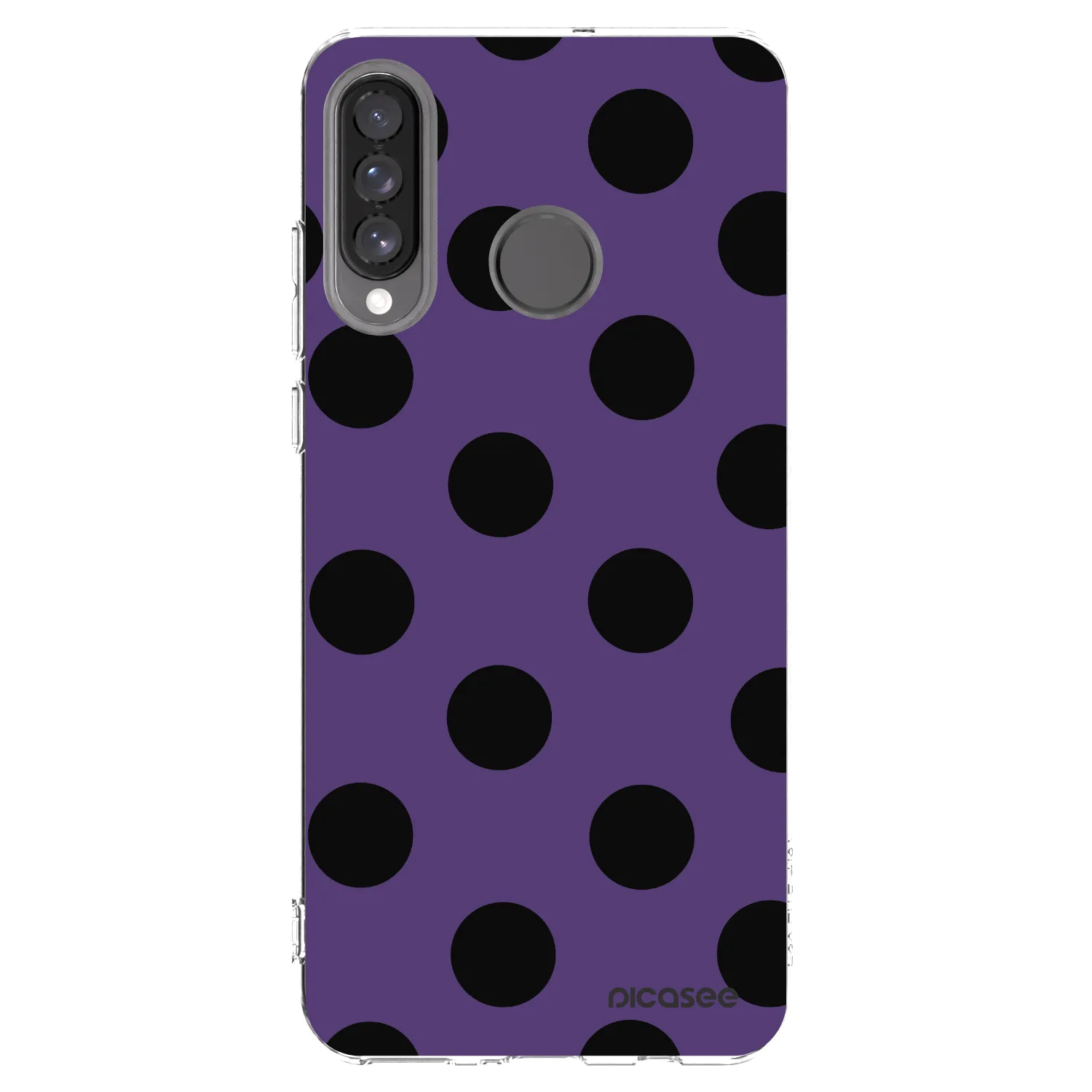 Picasee Huawei P30 Lite Hülle - Transparentes Silikon - Big flickers 2