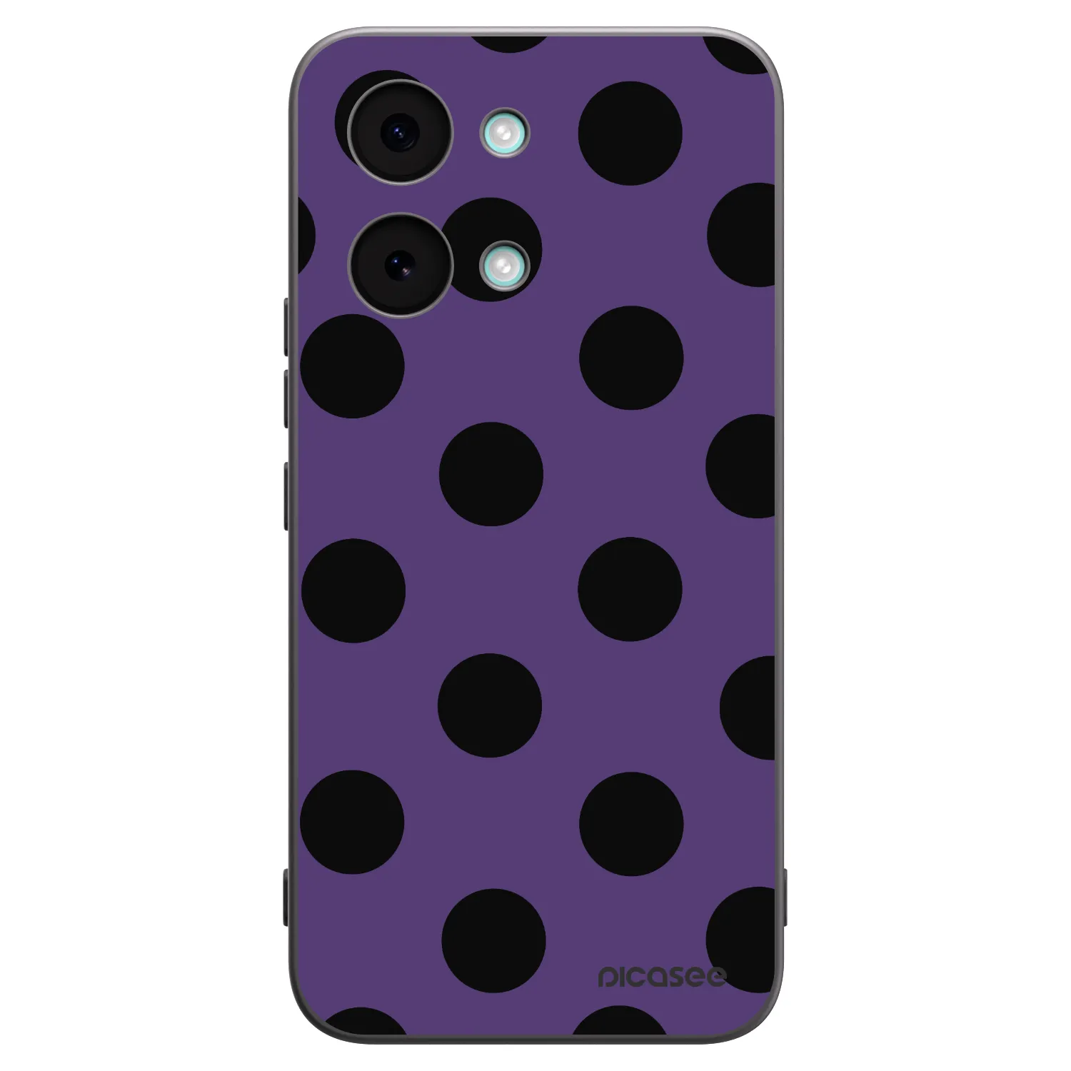Picasee Xiaomi Poco X8 Pro Max Hülle - Schwarzes Silikon - Big flickers 2