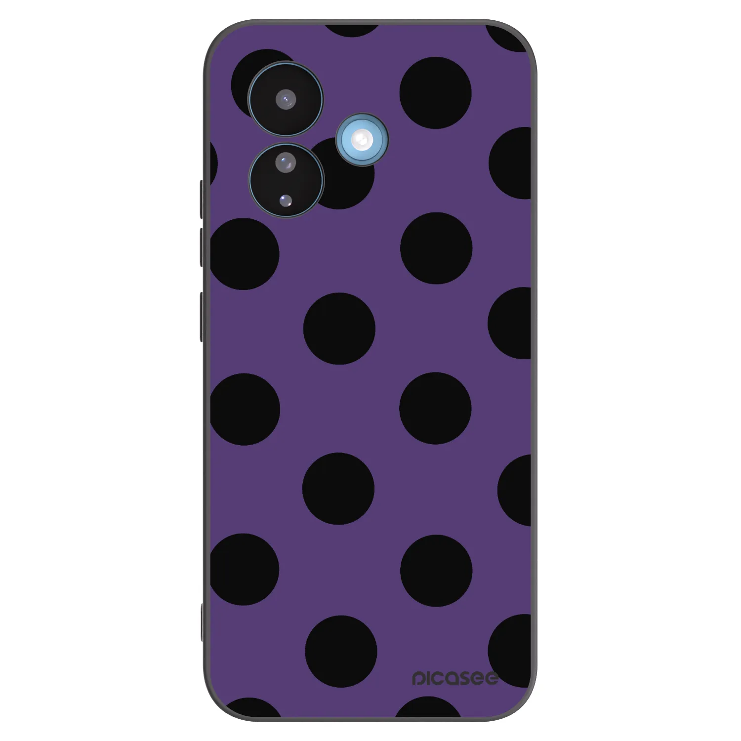Picasee Xiaomi Redmi Note 17 Pro 5G Hülle - Schwarzes Silikon - Big flickers 2