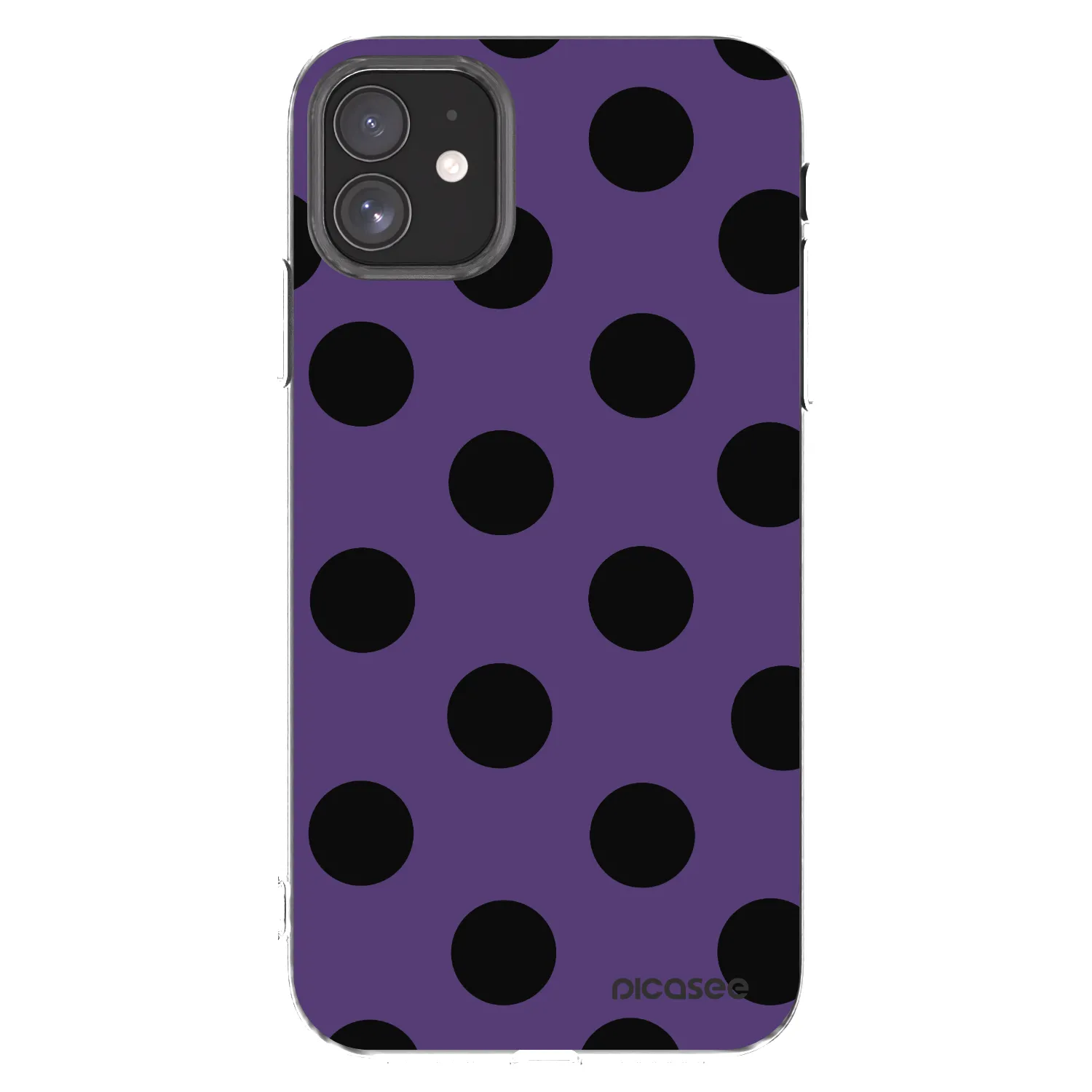 Picasee Apple iPhone 11 Hülle - Transparentes Silikon - Big flickers 2