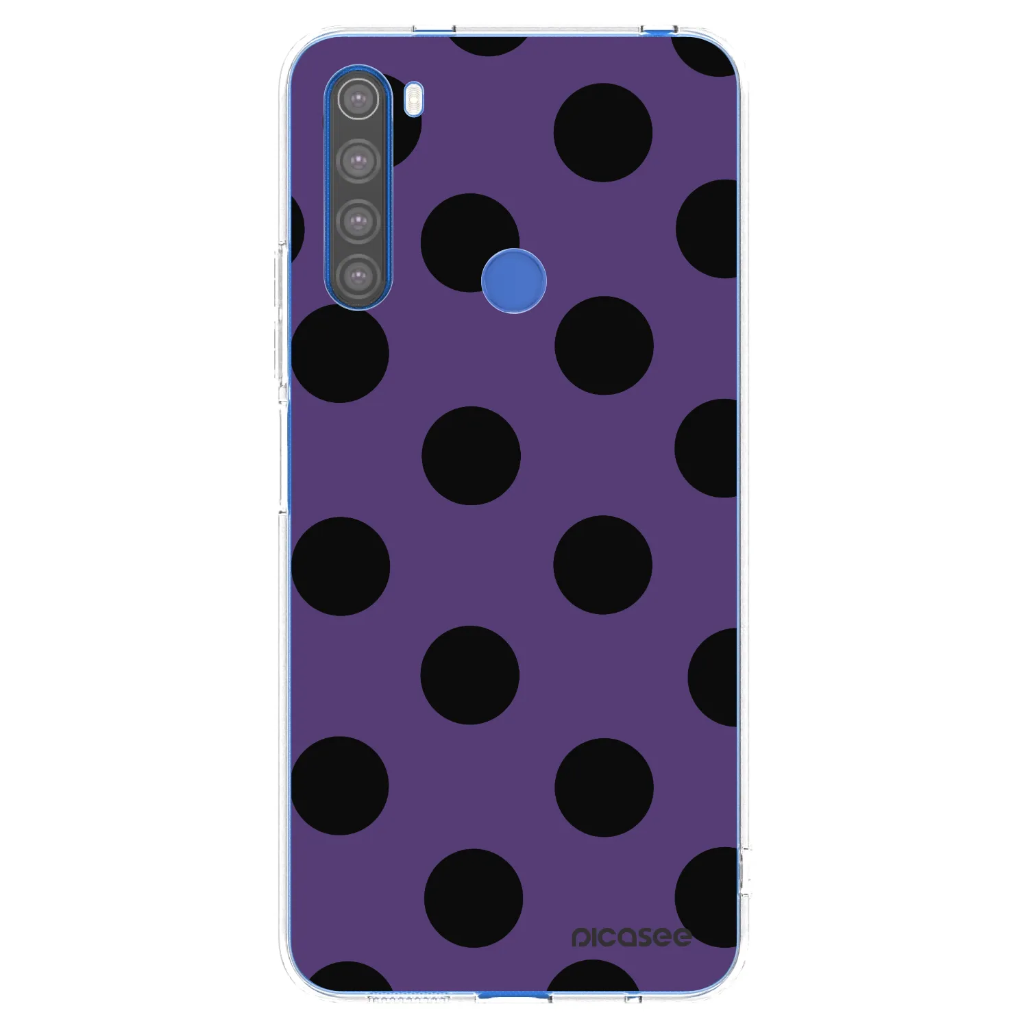 Picasee Xiaomi Redmi Note 8T Hülle - Transparentes Silikon - Big flickers 2