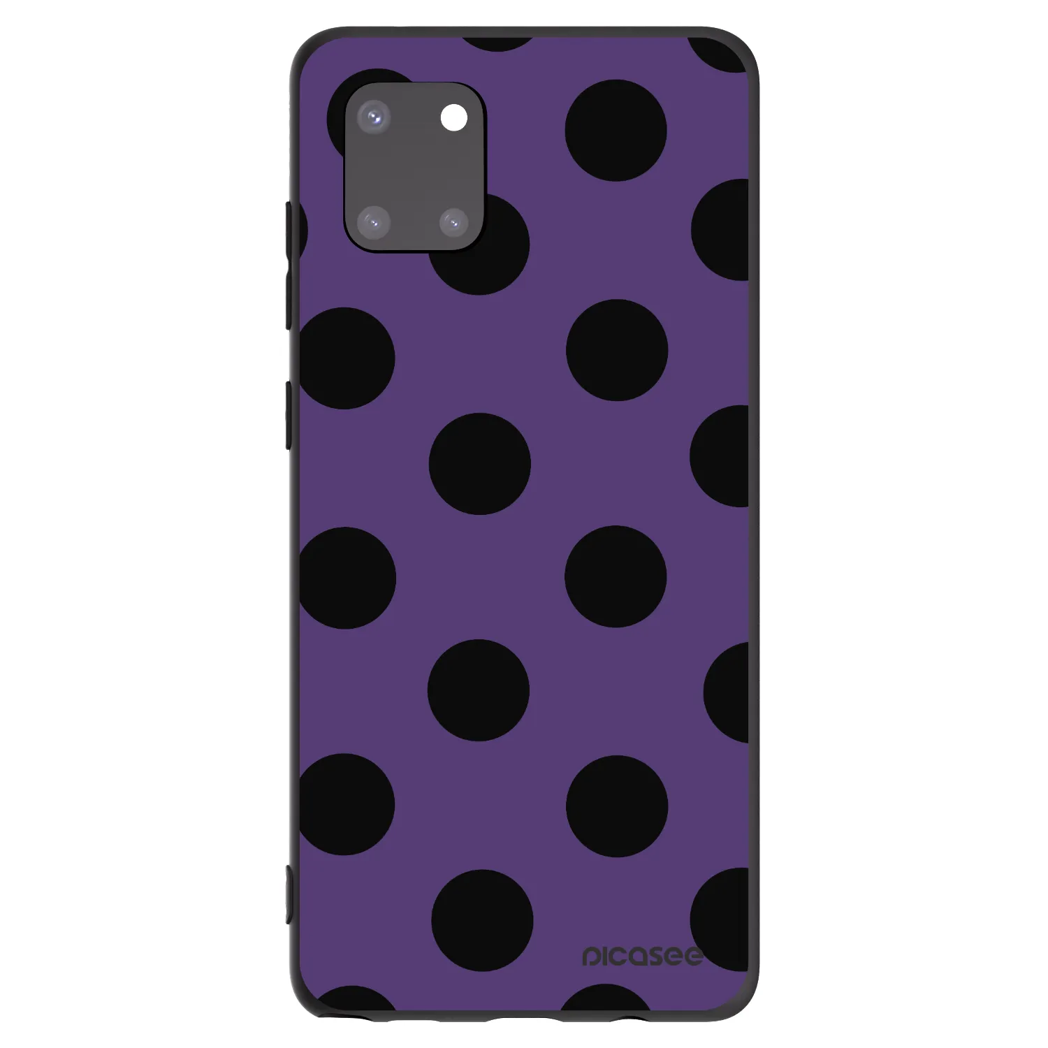 Picasee Samsung Galaxy Note 10 Lite N770F Hülle - Schwarzes Silikon - Big flickers 2