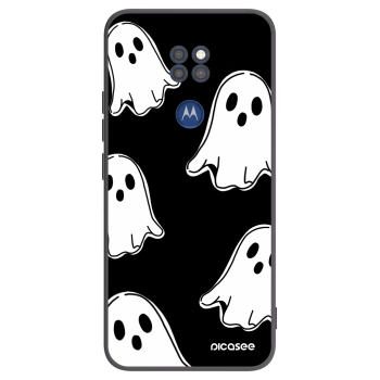 Hülle für Motorola Moto G9 Play - Black ghosts