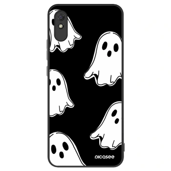Hülle für Xiaomi Redmi 9AT - Black ghosts