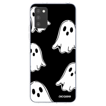 Hülle für Samsung Galaxy A02s A025G - Black ghosts