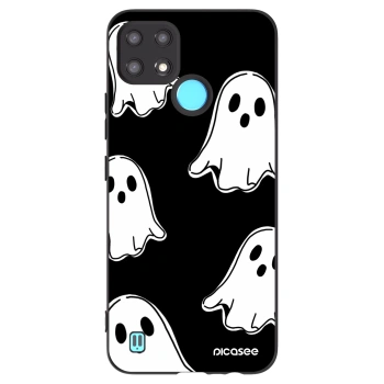 Hülle für Realme C21 - Black ghosts