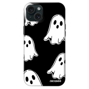 Hülle für Apple iPhone 15 Plus - Black ghosts