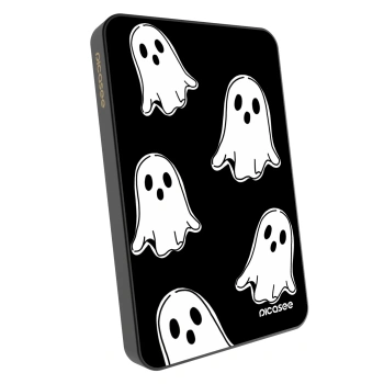 Powerbank mit MagSafe 5 000 mAh Grau - Black ghosts