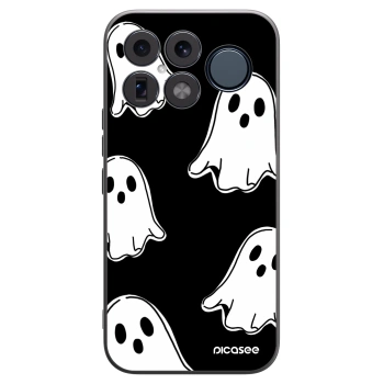 Picasee Xiaomi Poco F8 Ultra Hülle - Schwarzes Silikon - Black ghosts