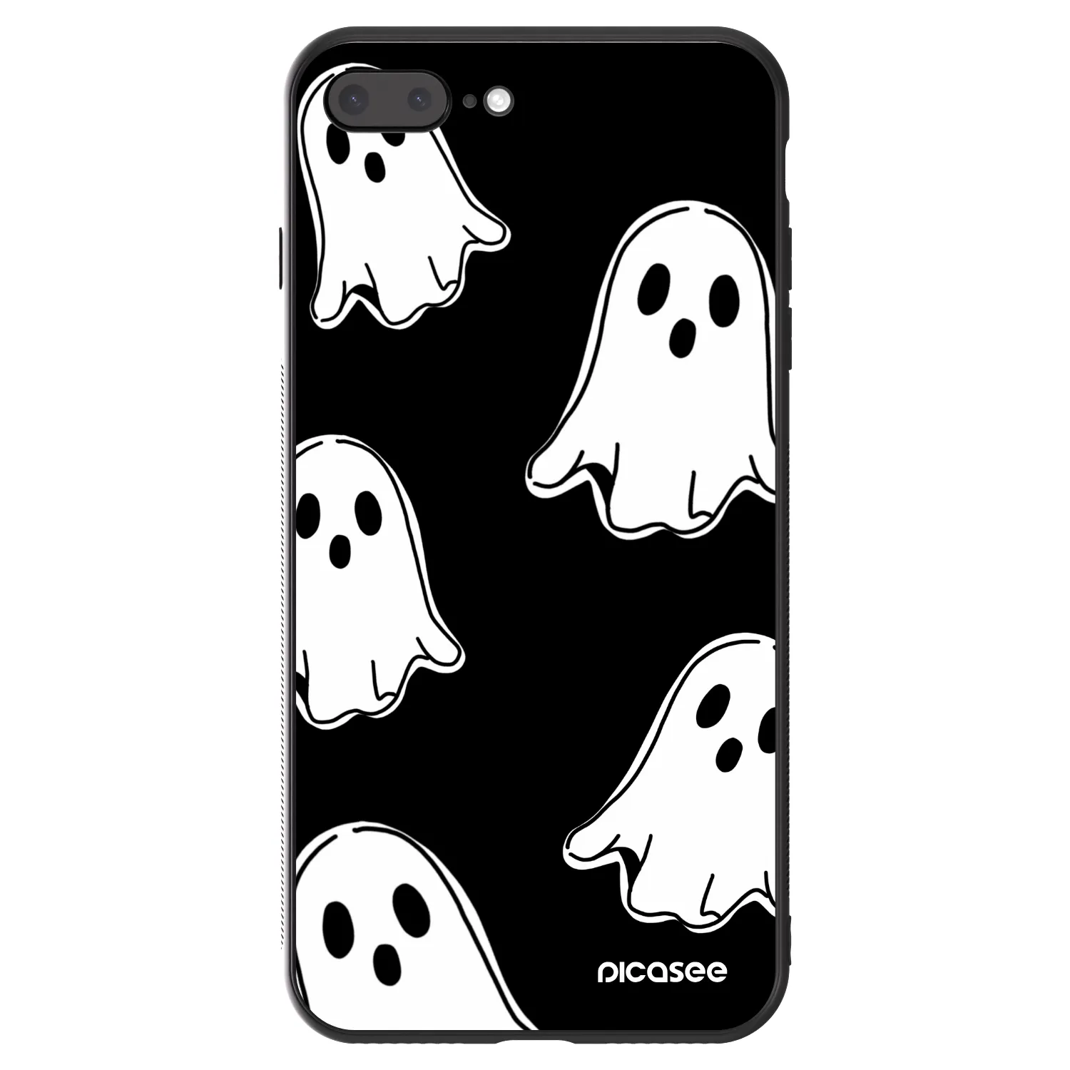 Picasee ULTIMATE CASE für Apple iPhone 7 Plus - Black ghosts